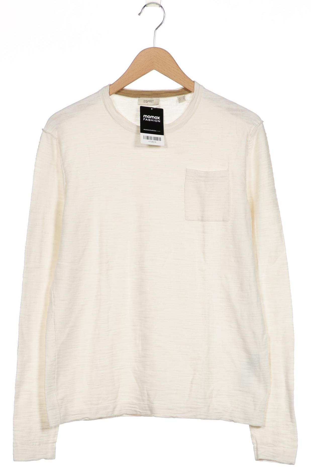 

Esprit Herren Langarmshirt, cremeweiß