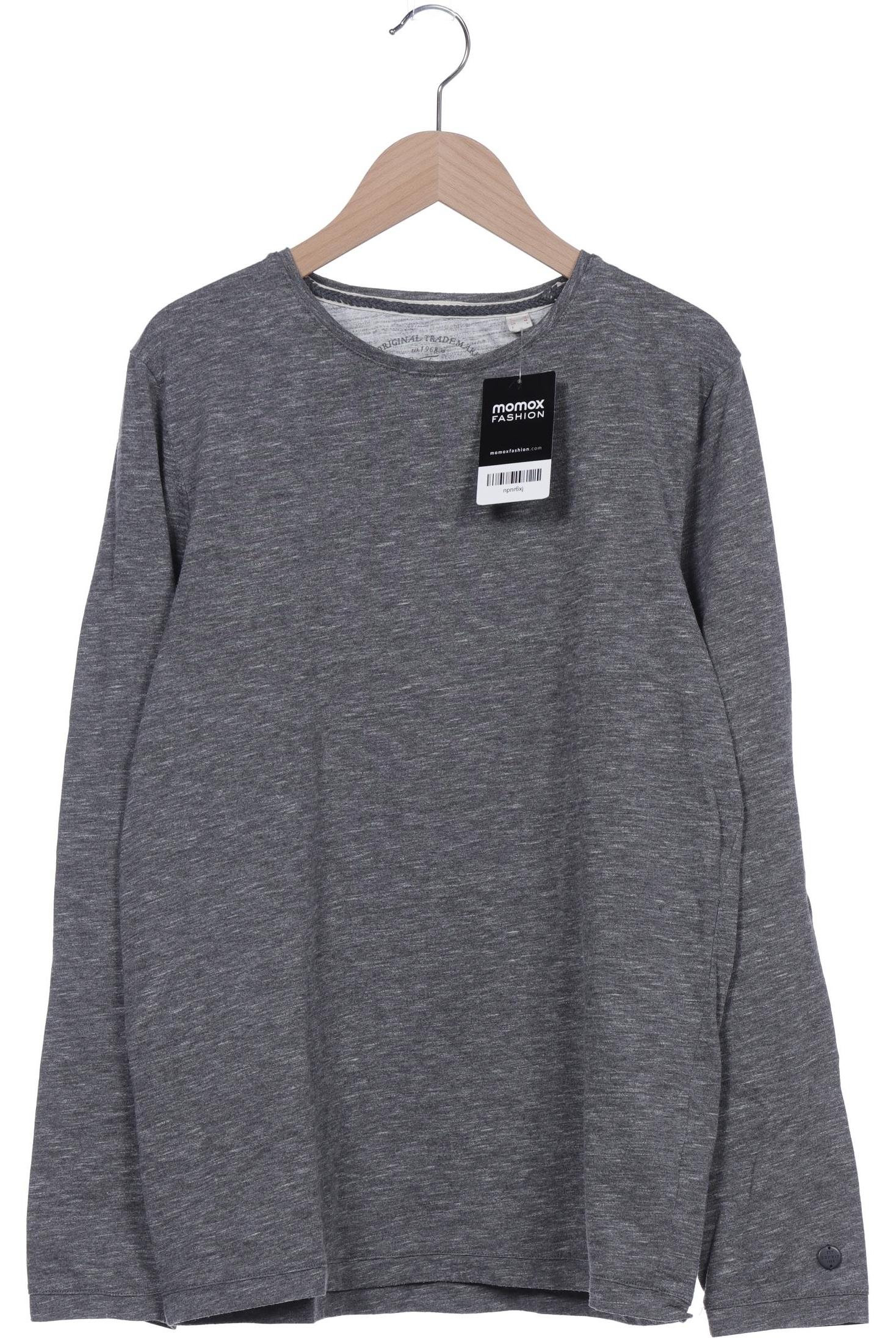 

Esprit Herren Langarmshirt, grau, Gr. 48