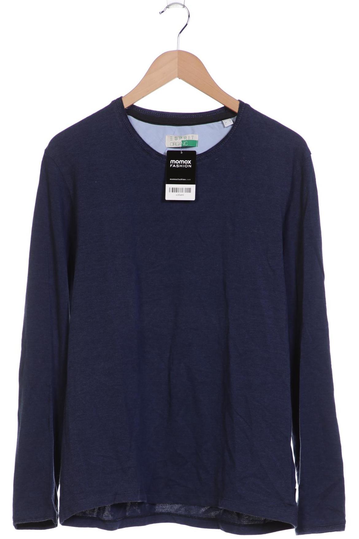 

Esprit Herren Langarmshirt, blau, Gr. 48
