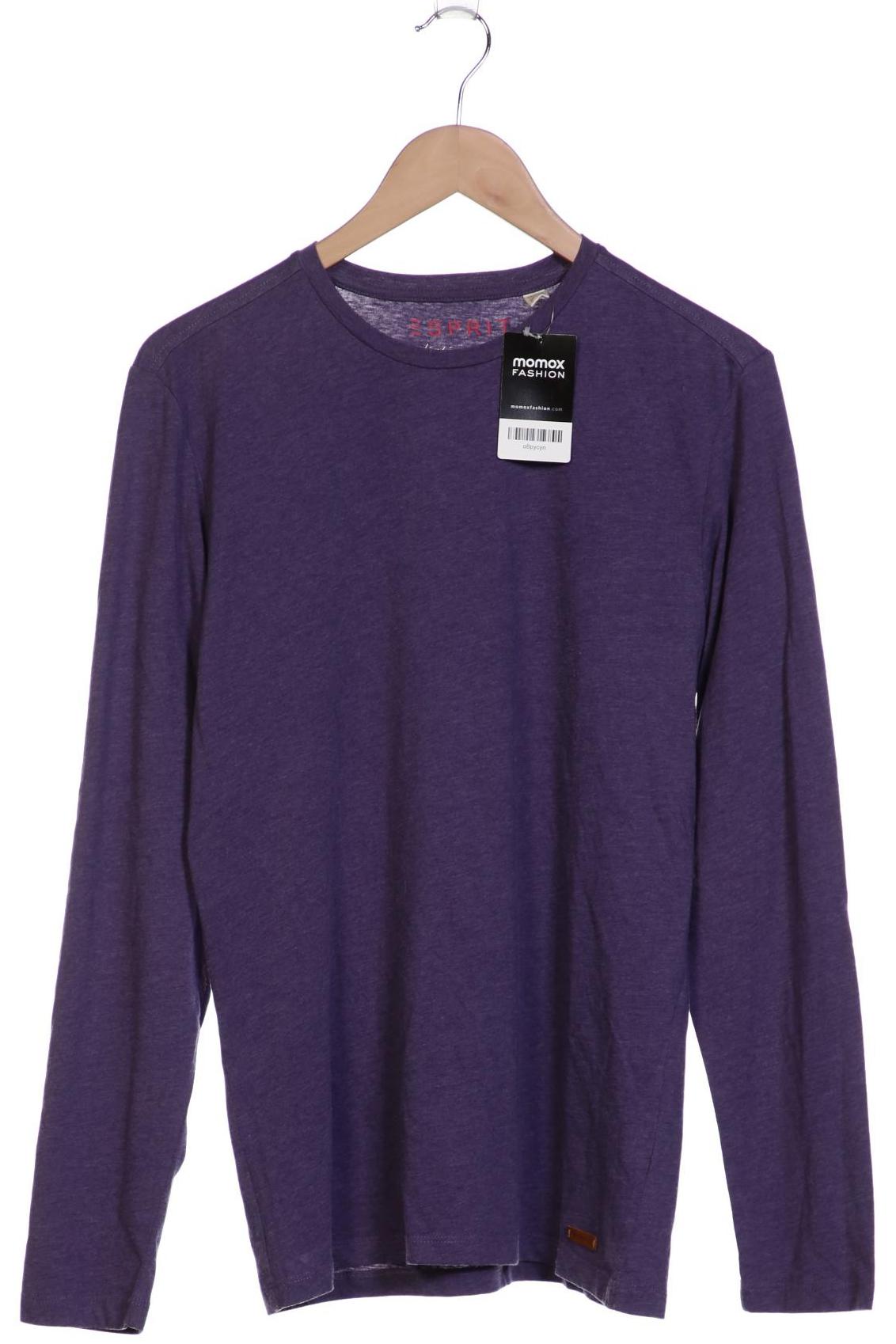 

Esprit Herren Langarmshirt, flieder, Gr. 48