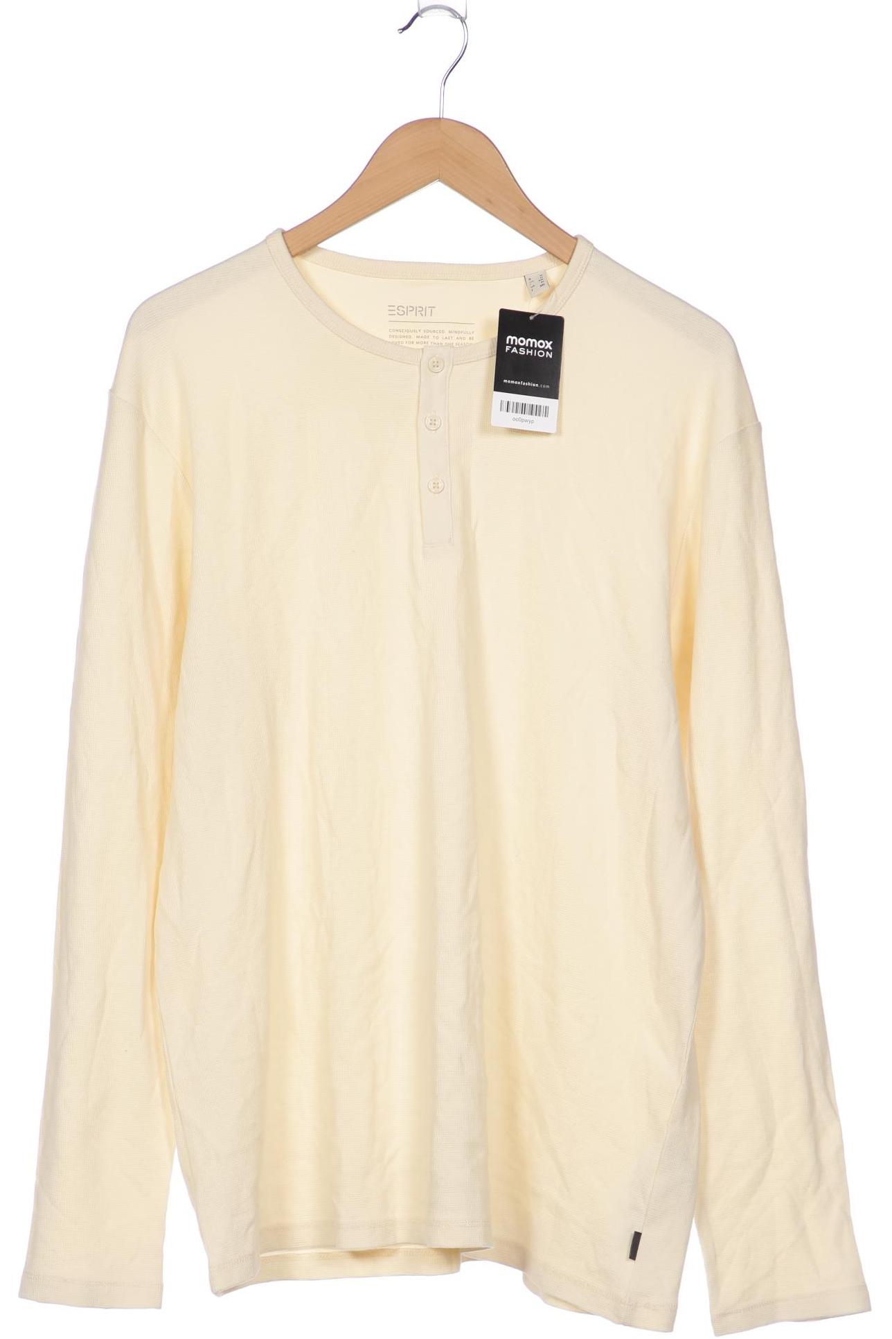 

Esprit Herren Langarmshirt, cremeweiß
