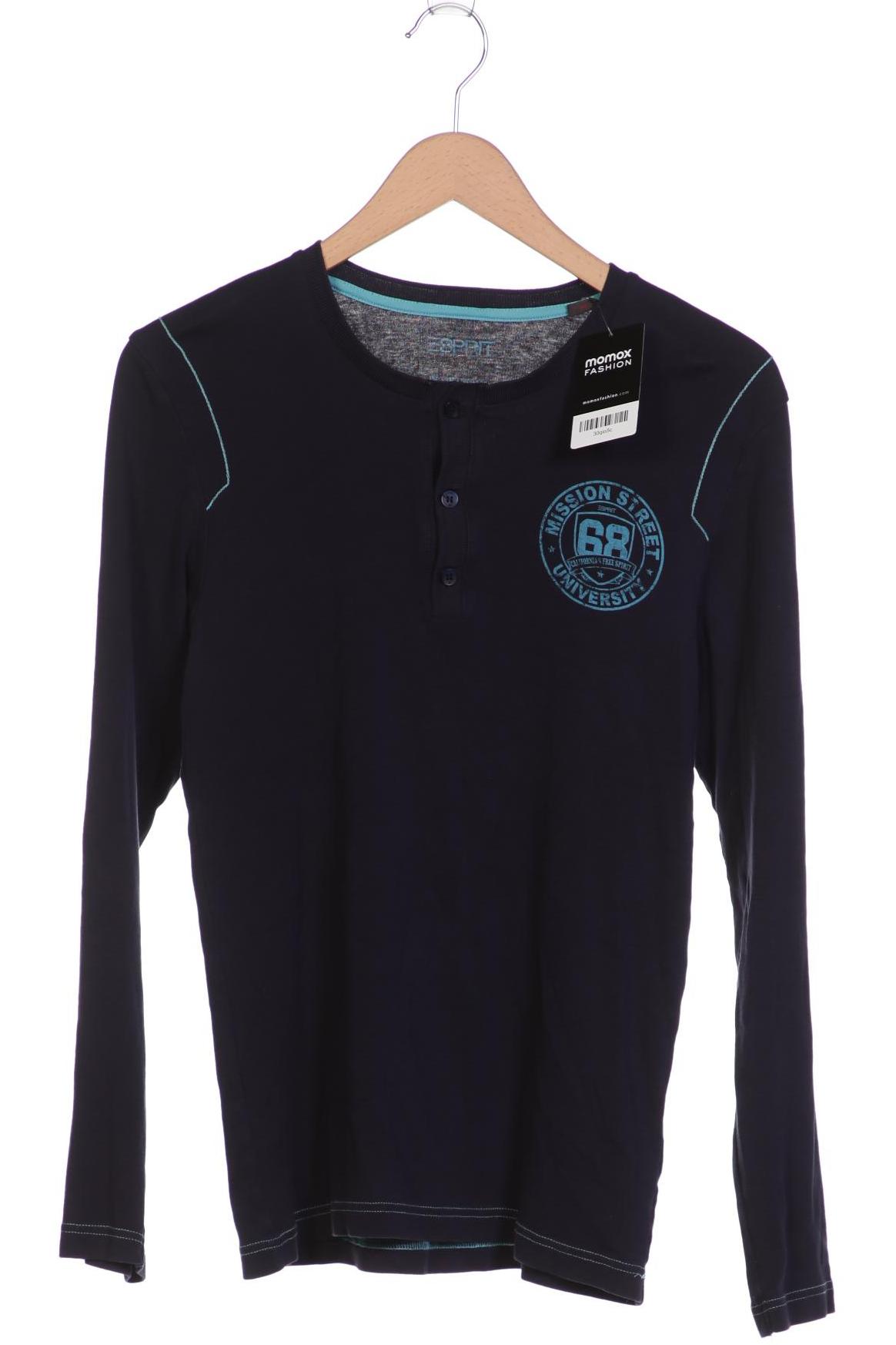 

Esprit Herren Langarmshirt, marineblau, Gr. 52