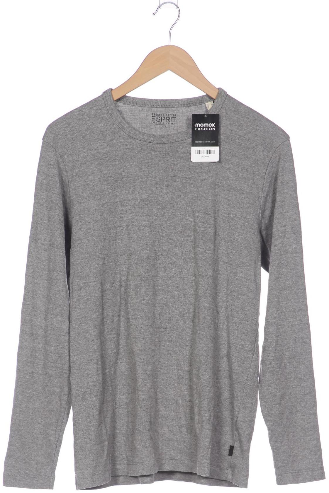

Esprit Herren Langarmshirt, grau, Gr. 52