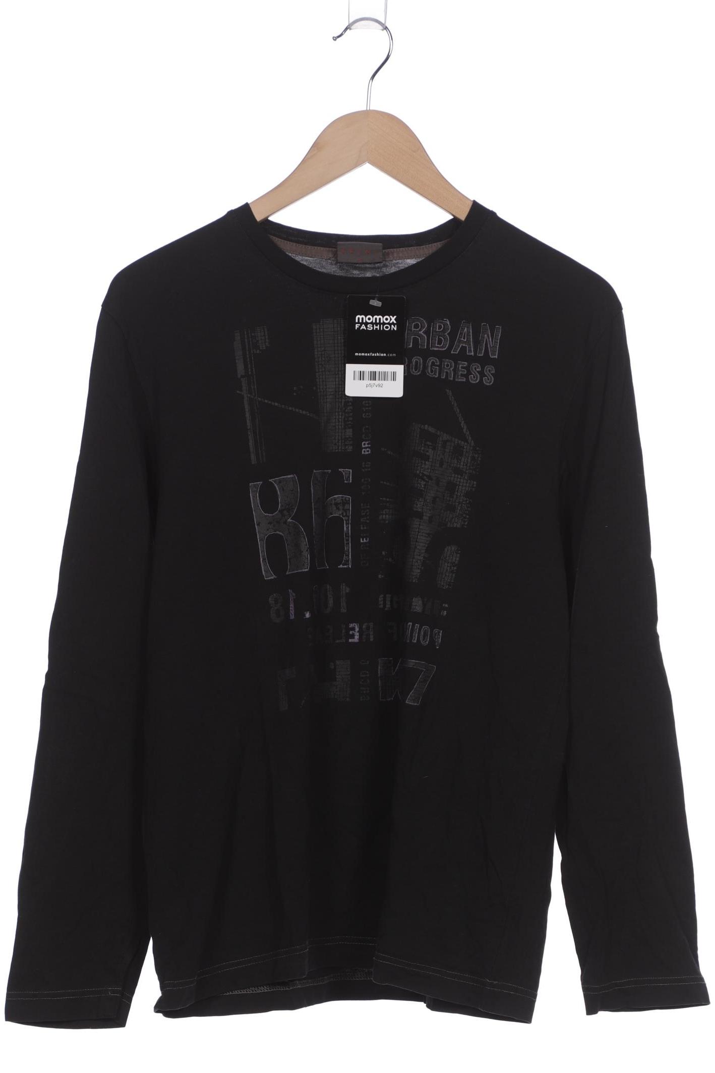 Thumbnail - Esprit Herren Langarmshirt, schwarz, Gr. 48