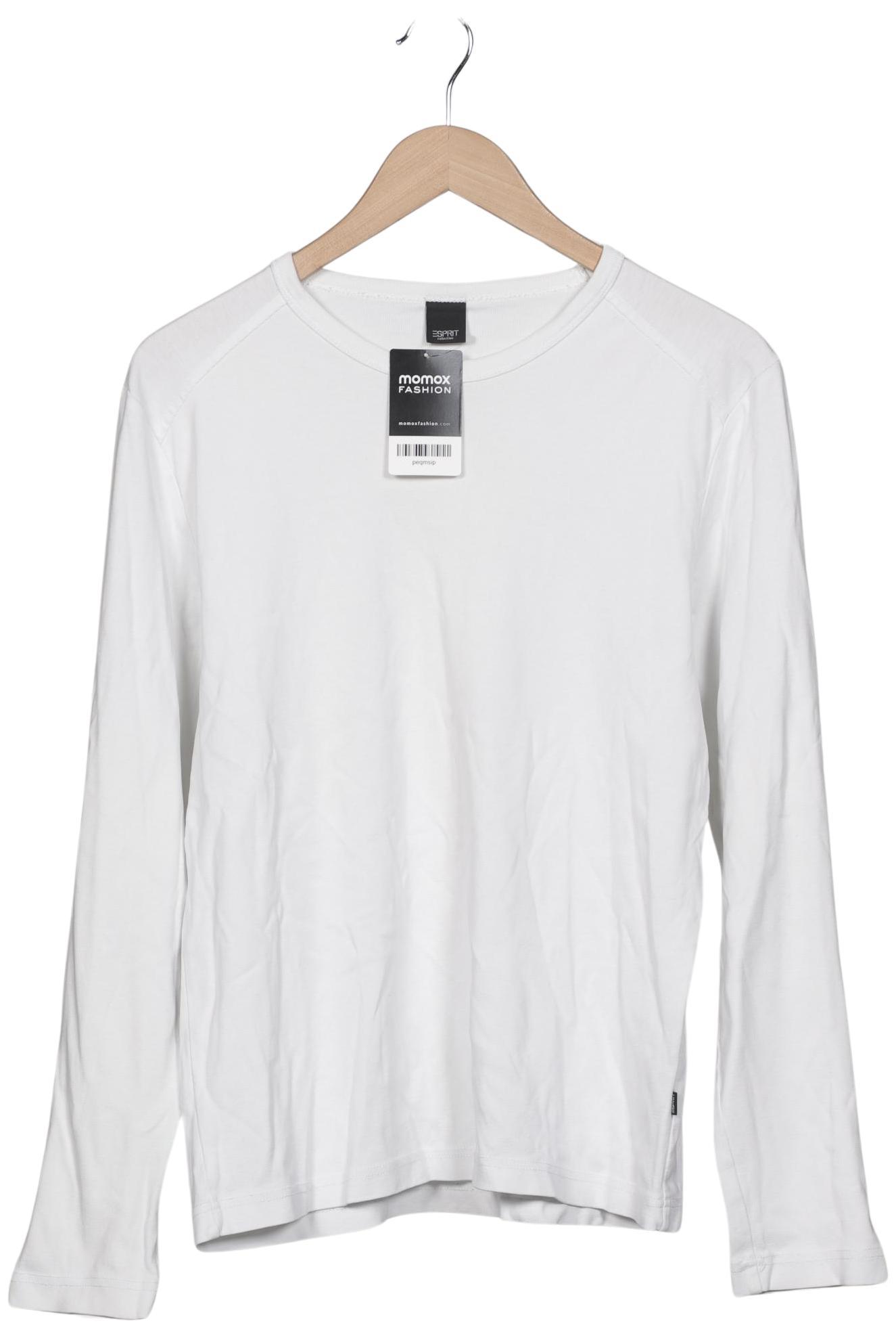 

Esprit Herren Langarmshirt, weiß, Gr. 52