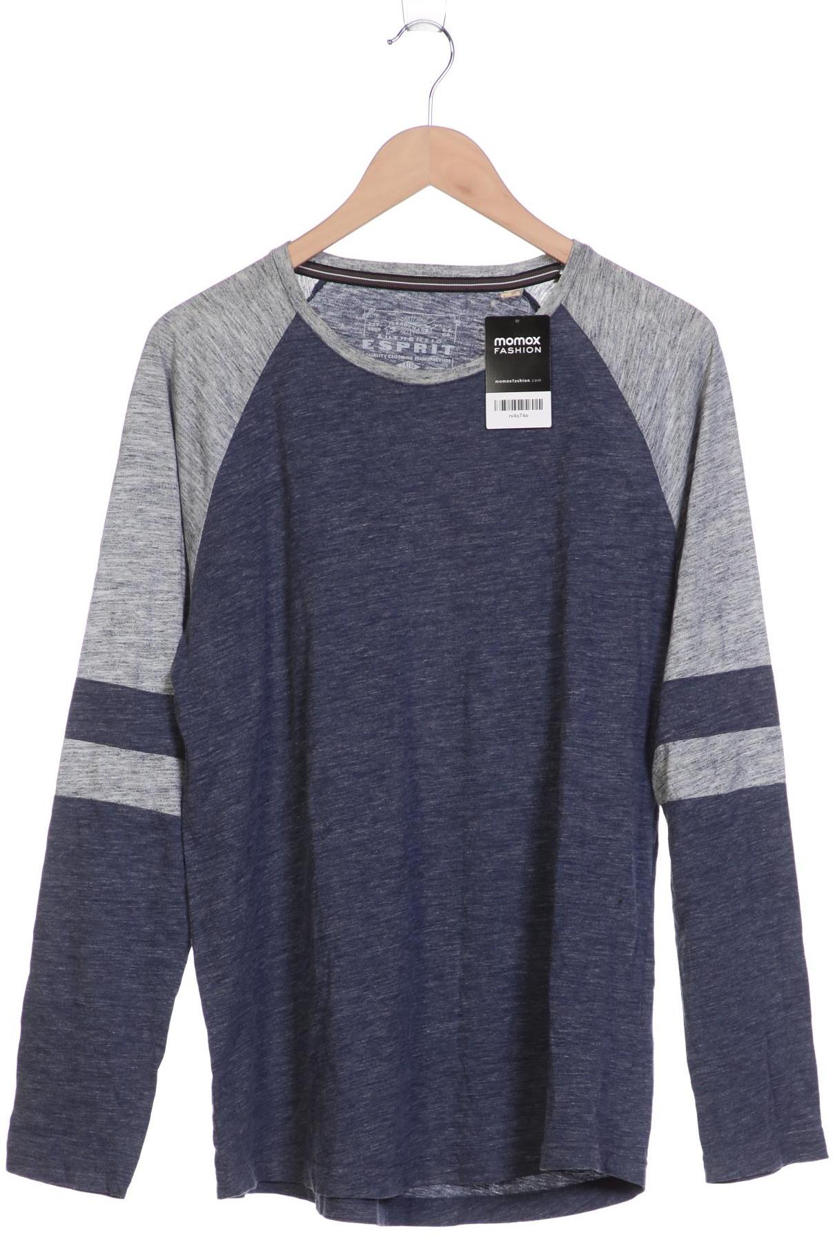 

Esprit Herren Langarmshirt, blau