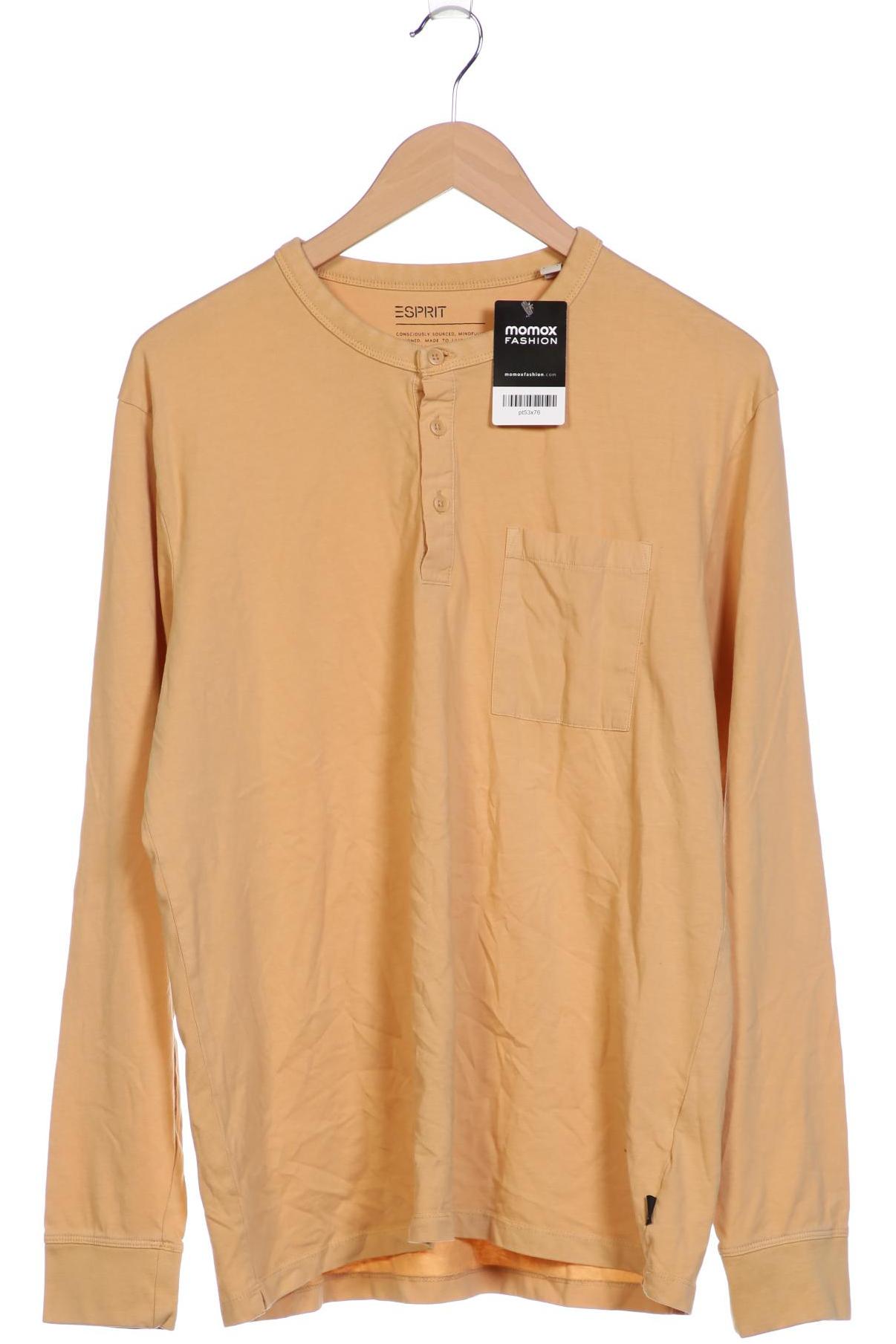 

Esprit Herren Langarmshirt, beige, Gr. 48