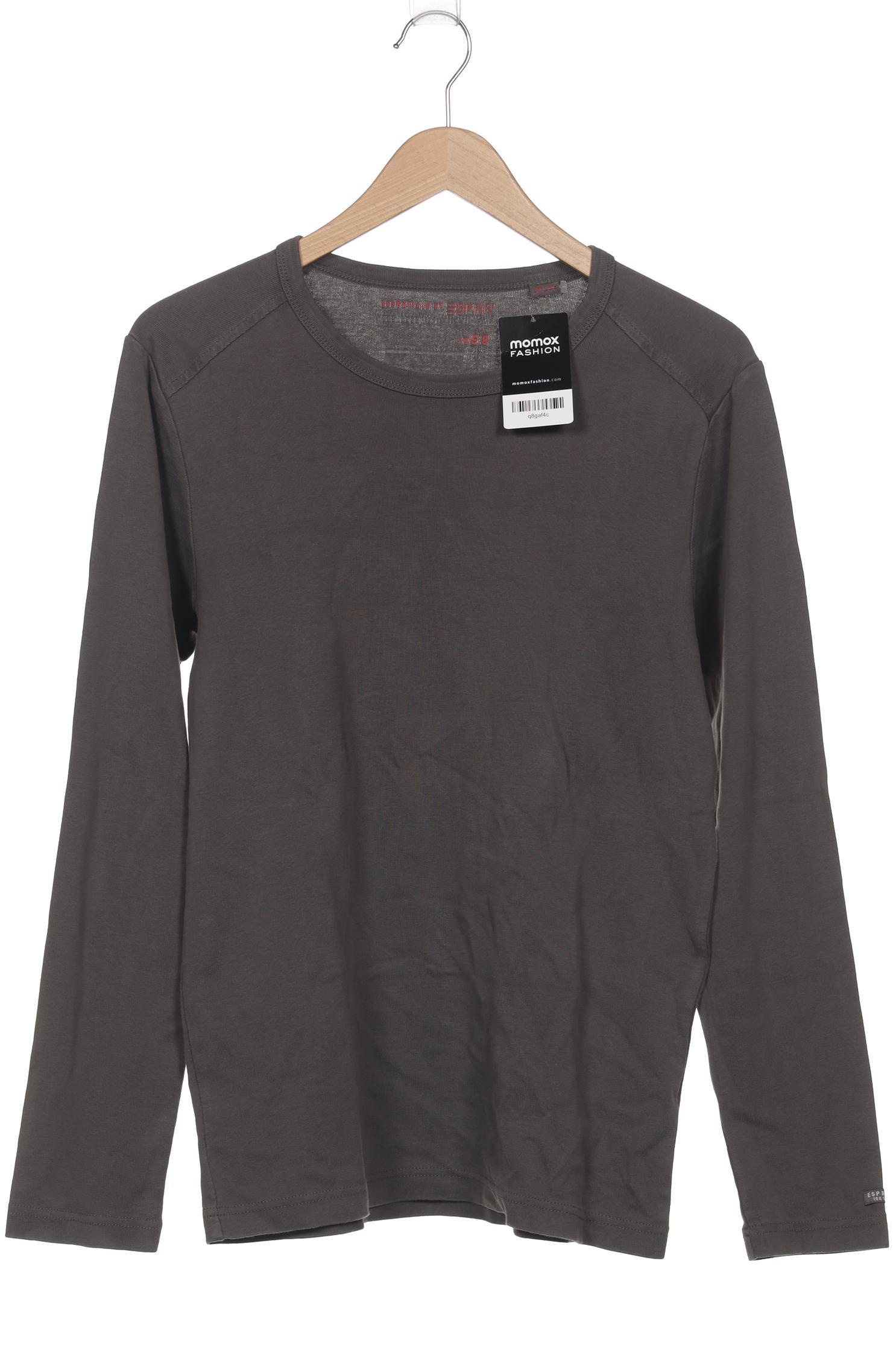 

Esprit Herren Langarmshirt, grau, Gr. 54