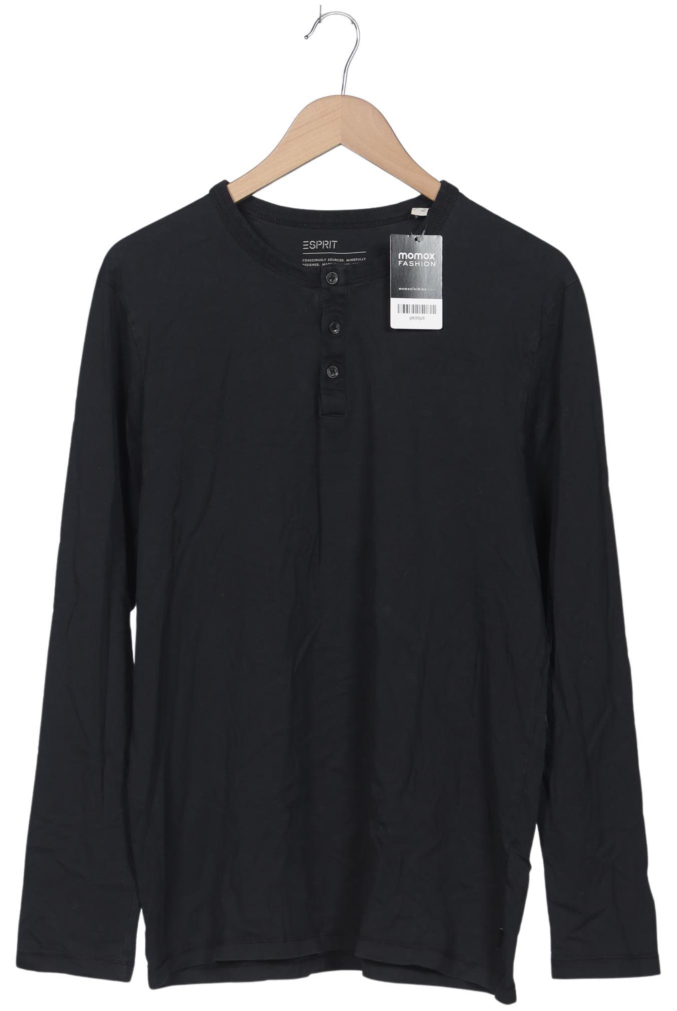 

Esprit Herren Langarmshirt, schwarz, Gr. 54