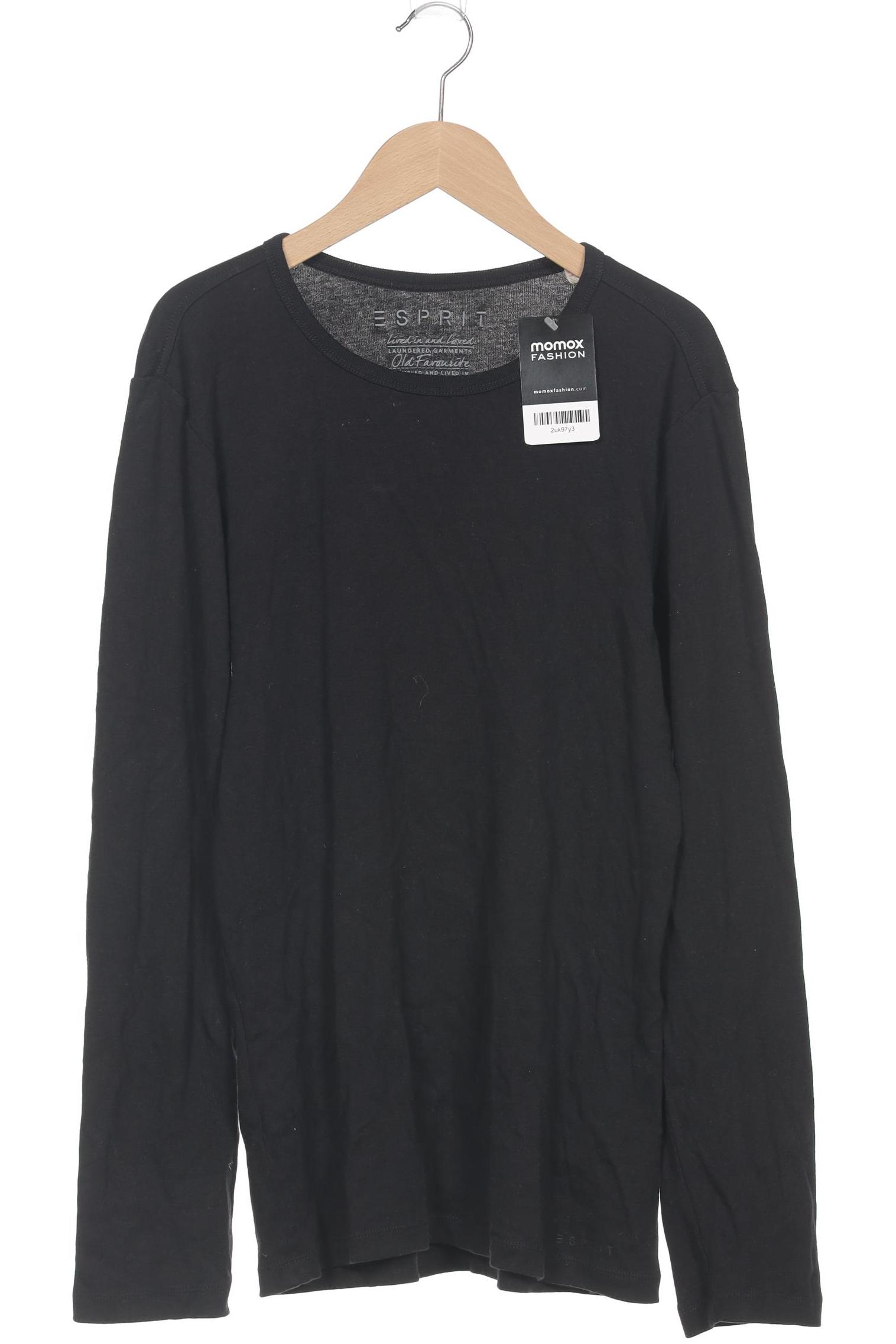 

Esprit Herren Langarmshirt, schwarz, Gr. 48
