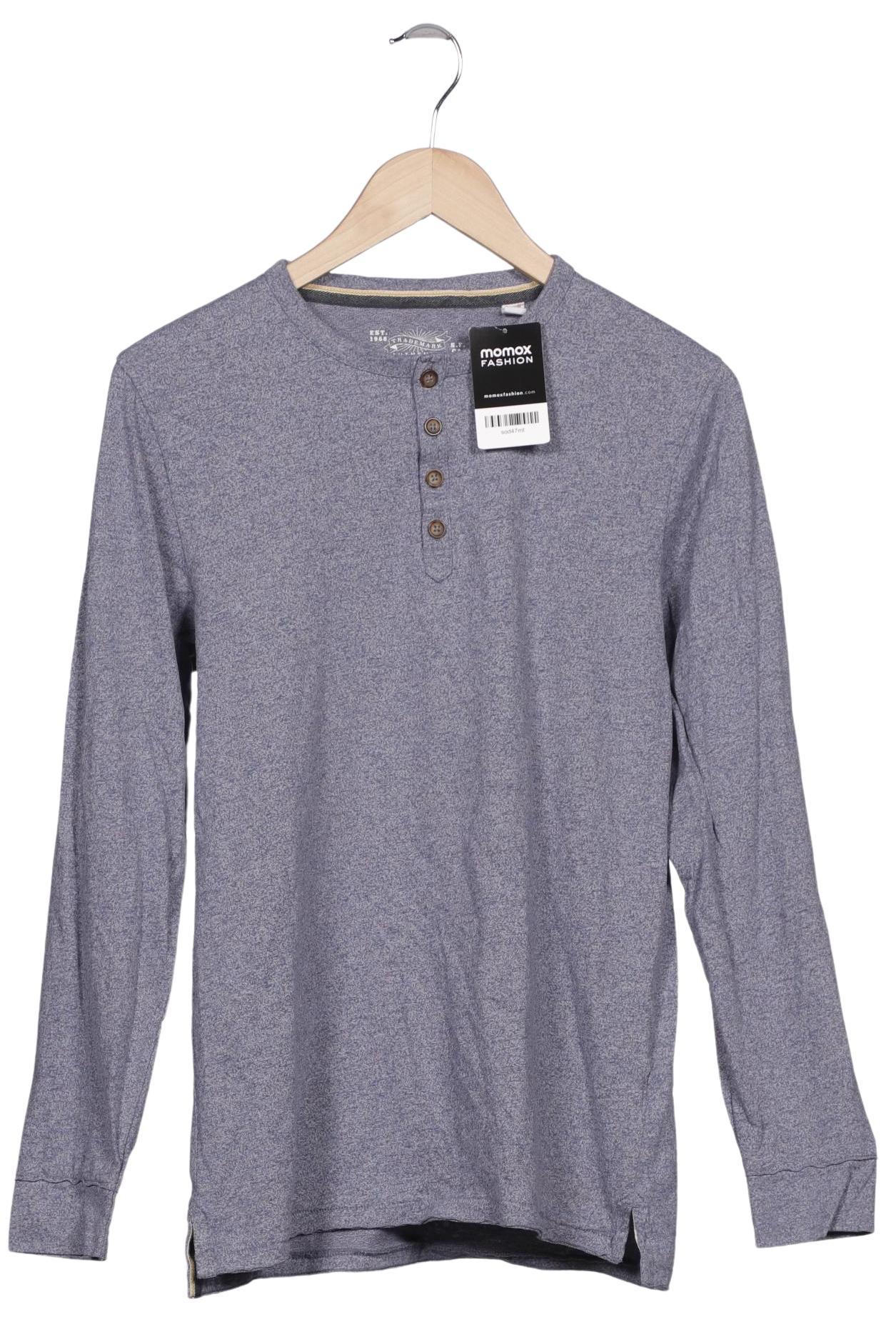 

Esprit Herren Langarmshirt, blau, Gr. 48