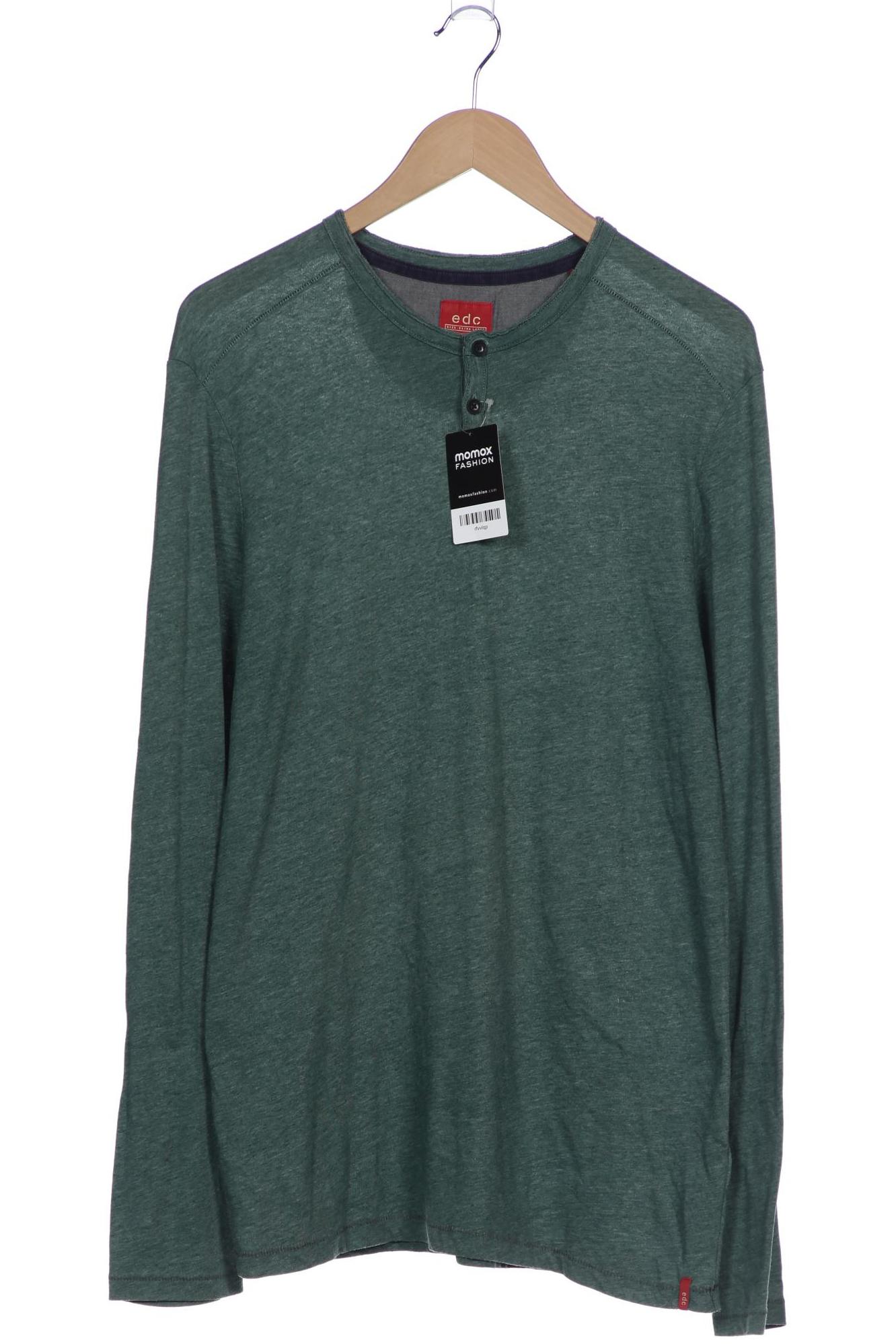 

Esprit Herren Langarmshirt, grün, Gr. 54