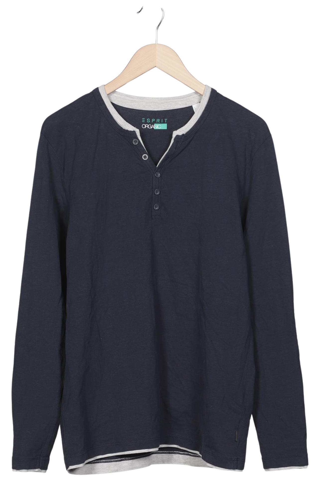 

Esprit Herren Langarmshirt, marineblau, Gr. 52