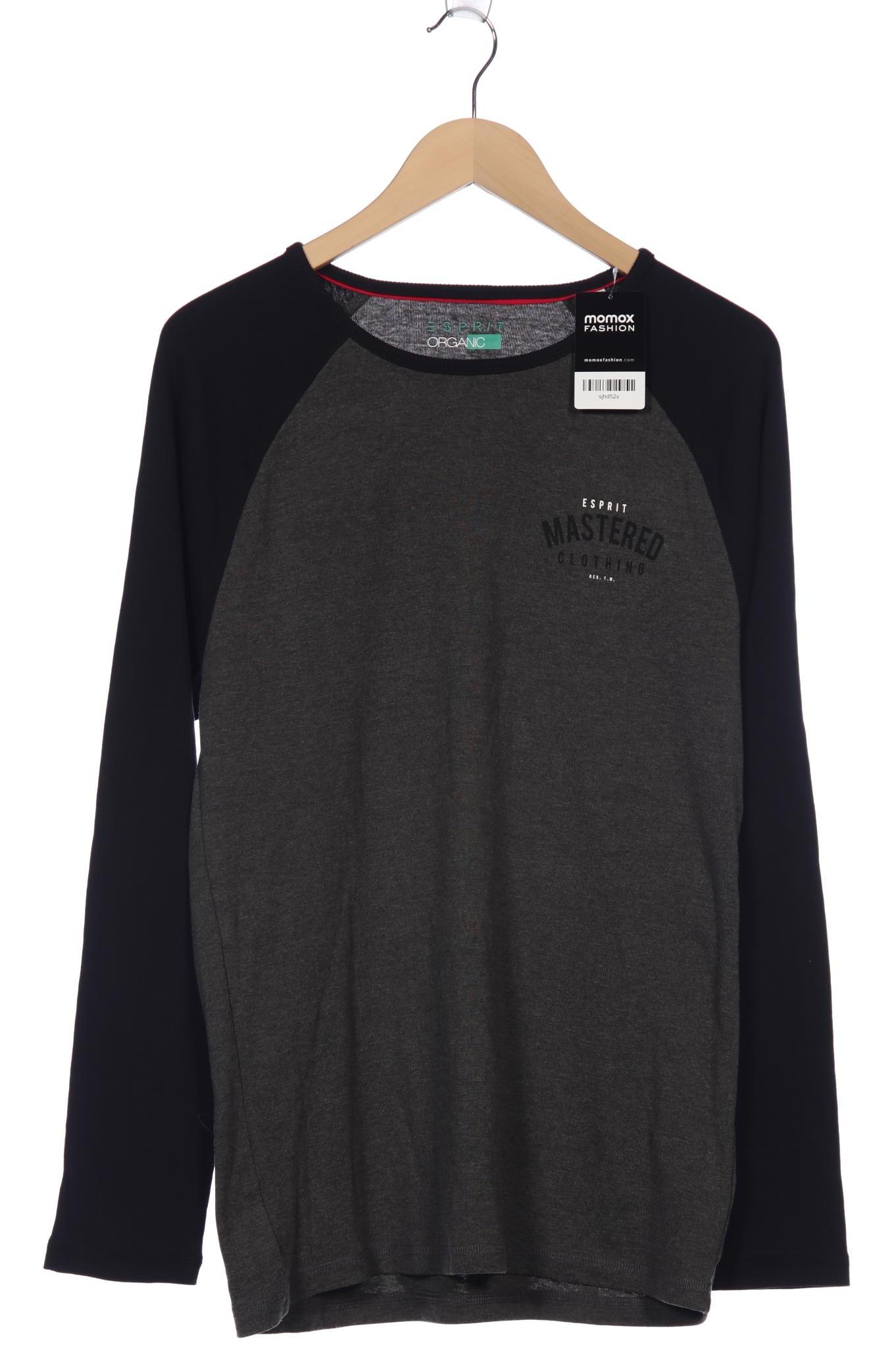 

Esprit Herren Langarmshirt, grau, Gr. 52