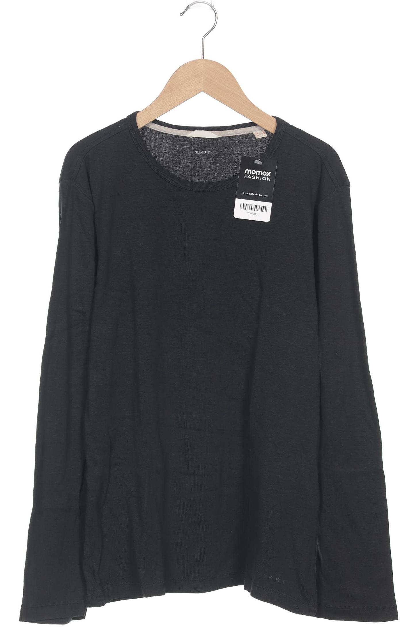 

Esprit Herren Langarmshirt, schwarz, Gr. 48