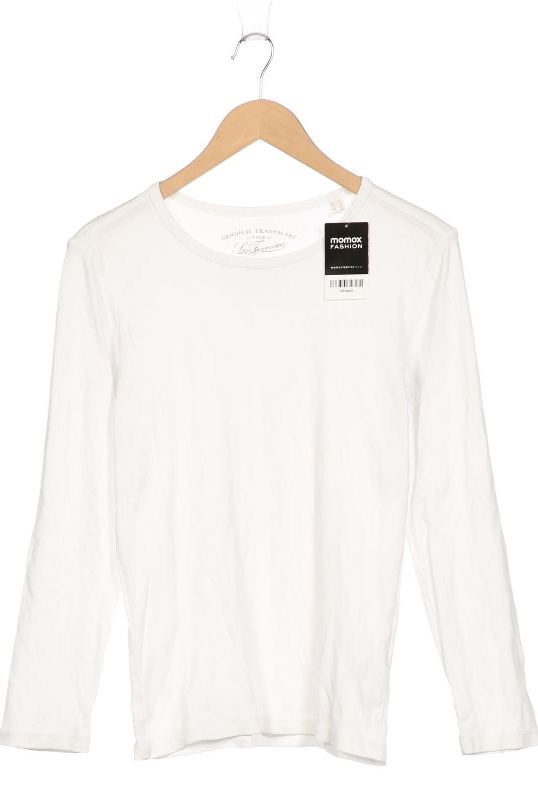 

Esprit Herren Langarmshirt, weiß, Gr. 46