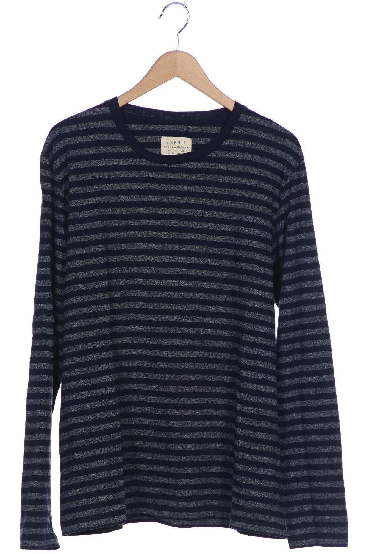 

Esprit Herren Langarmshirt, marineblau, Gr. 56