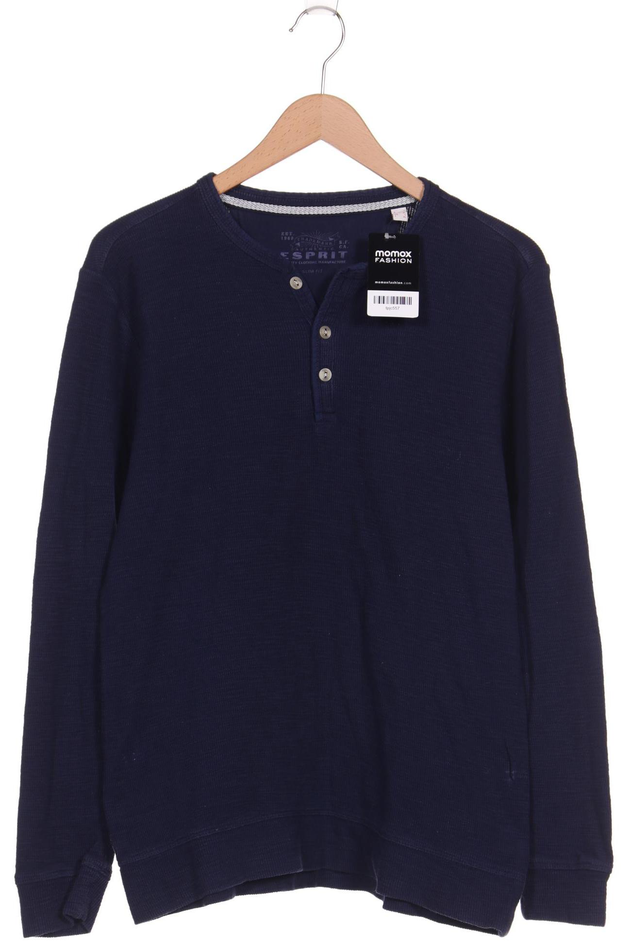 

Esprit Herren Langarmshirt, marineblau