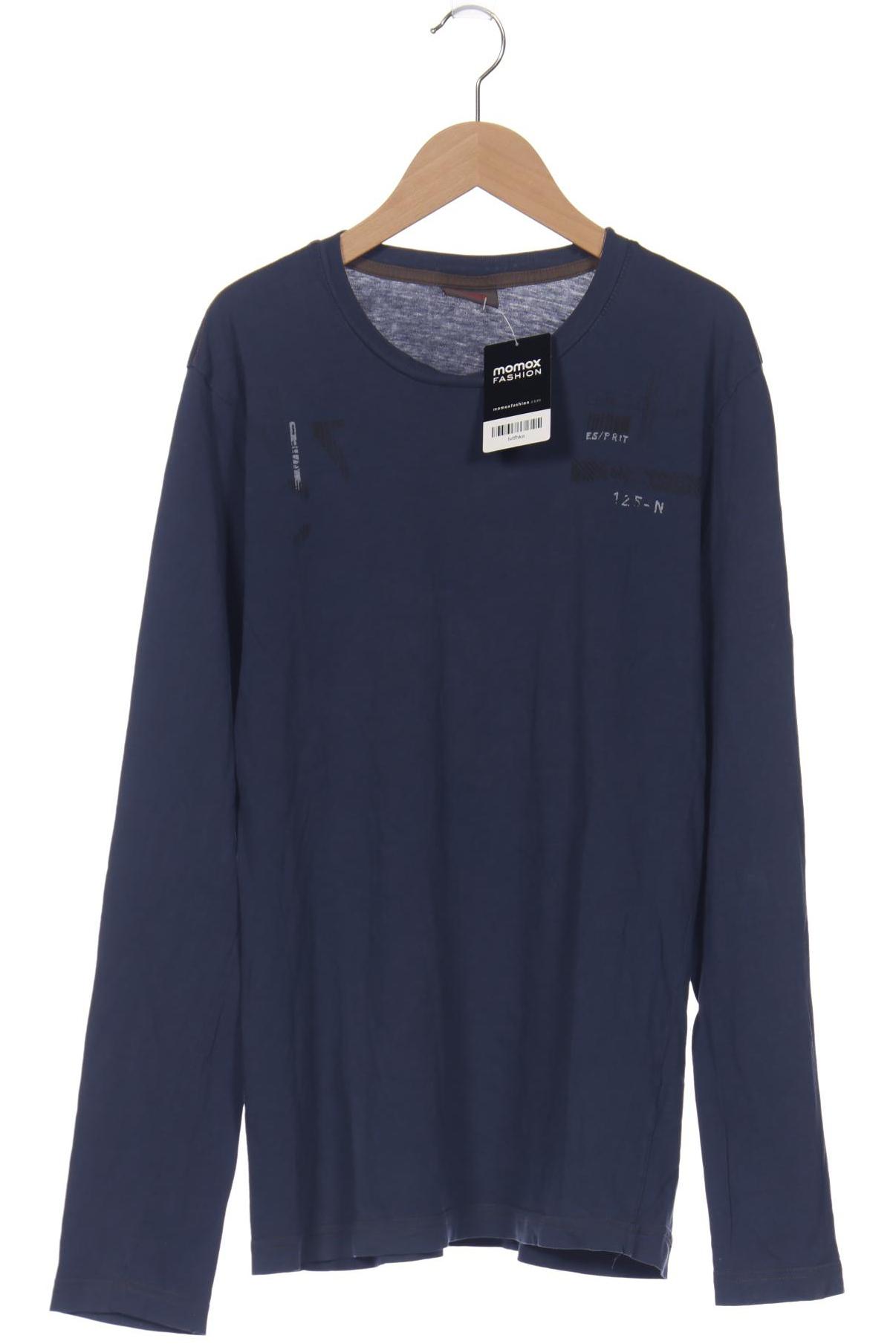 

Esprit Herren Langarmshirt, blau