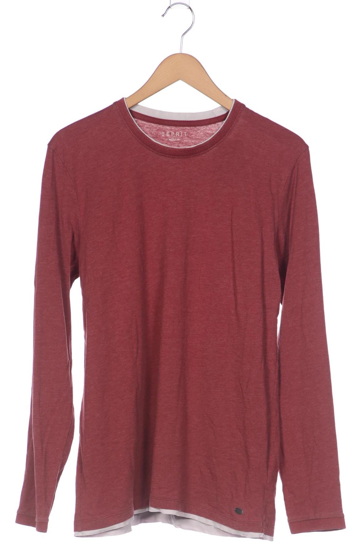 

Esprit Herren Langarmshirt, rot, Gr. 52