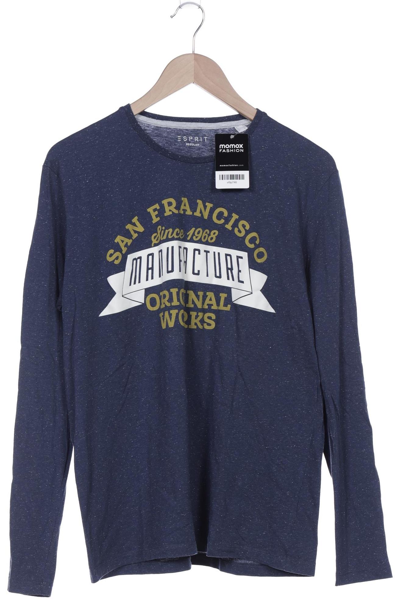 

Esprit Herren Langarmshirt, marineblau, Gr. 52