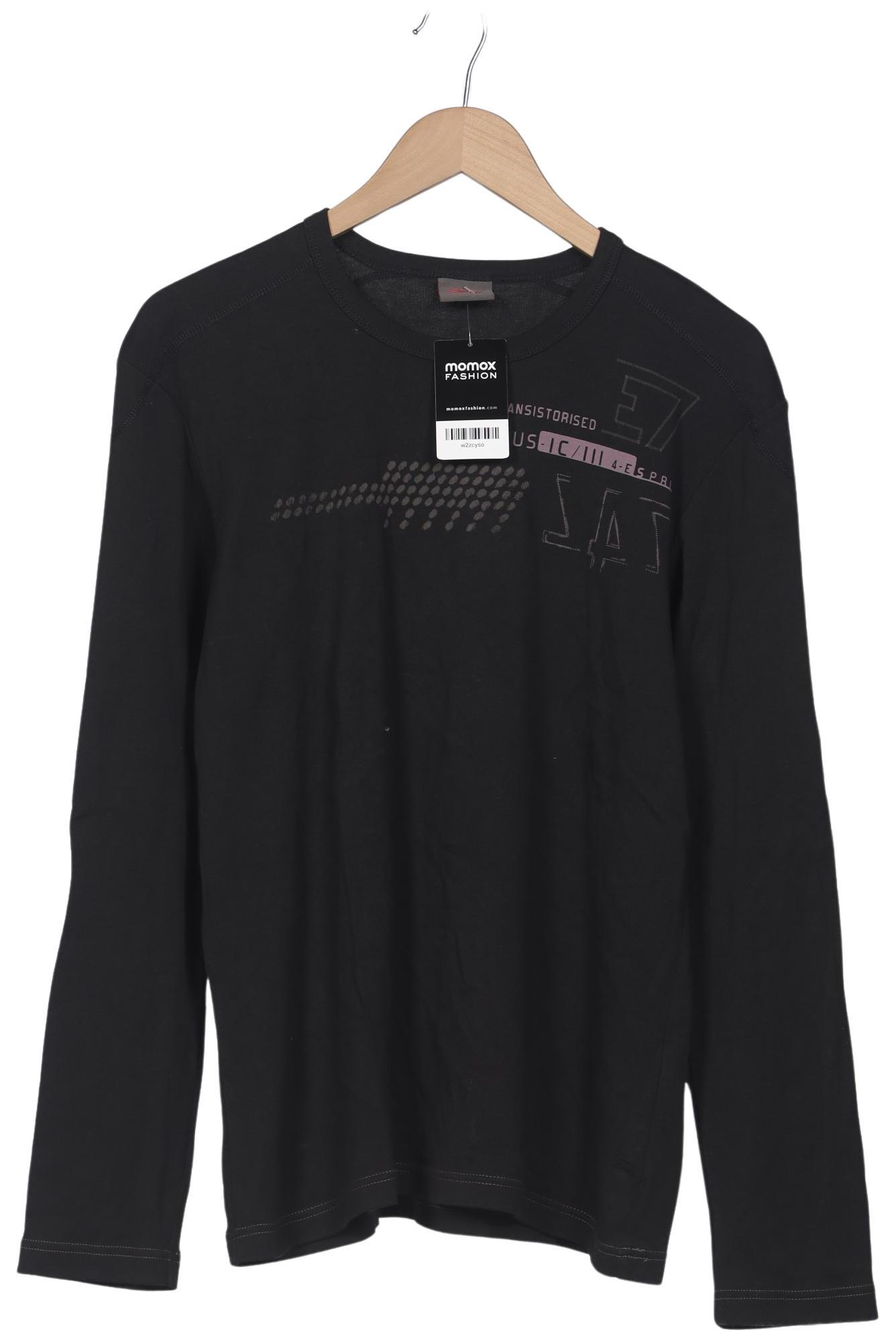 

Esprit Herren Langarmshirt, schwarz, Gr. 54