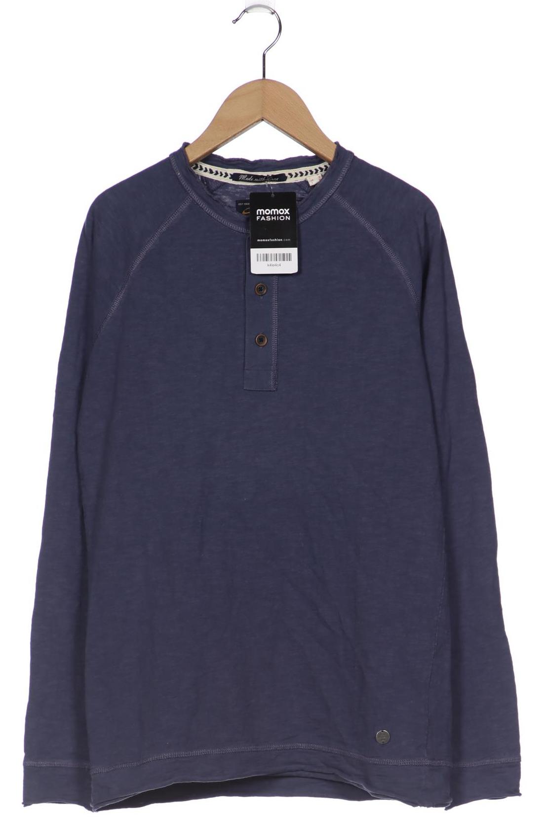 

Esprit Herren Langarmshirt, blau, Gr. 46