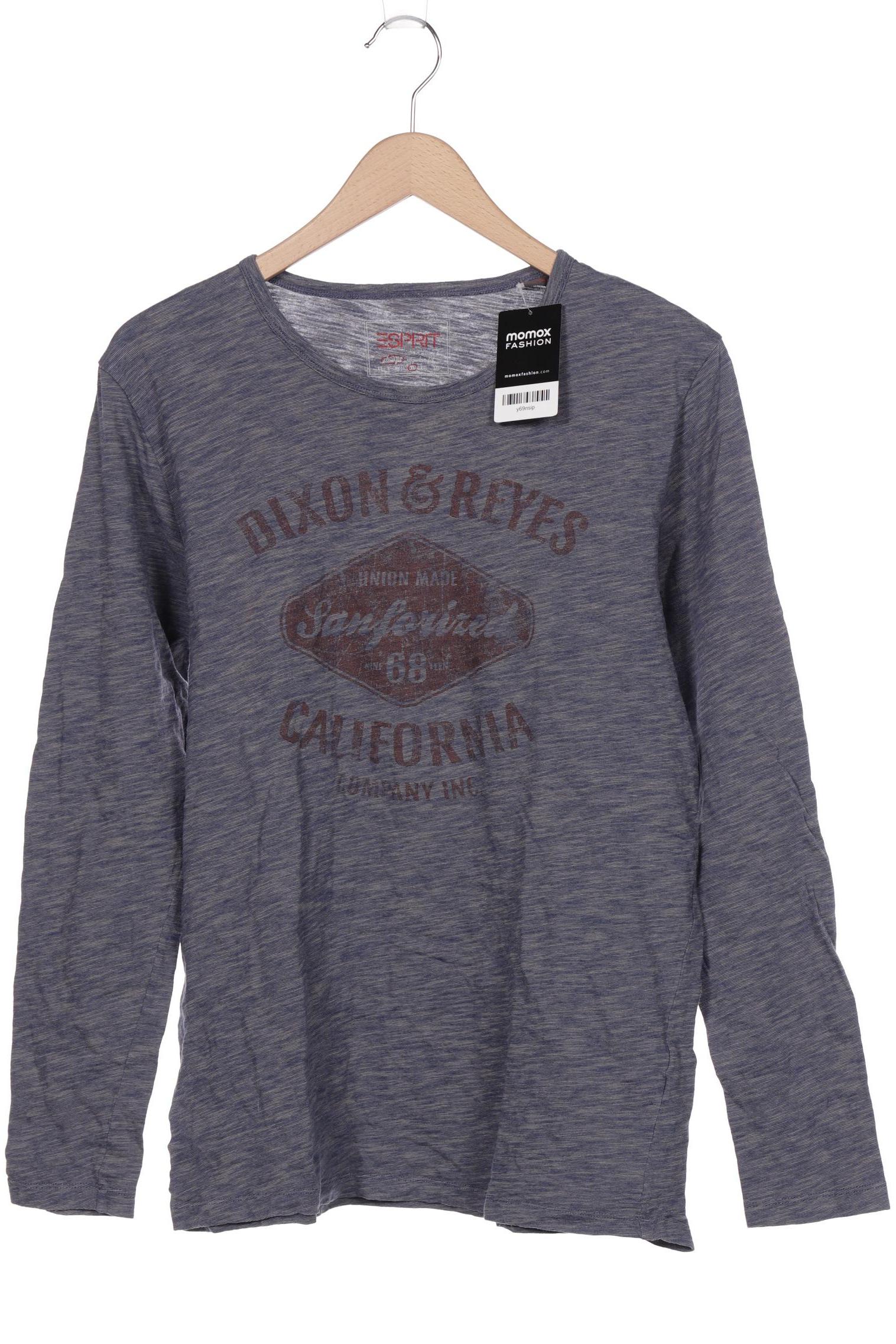 

Esprit Herren Langarmshirt, blau