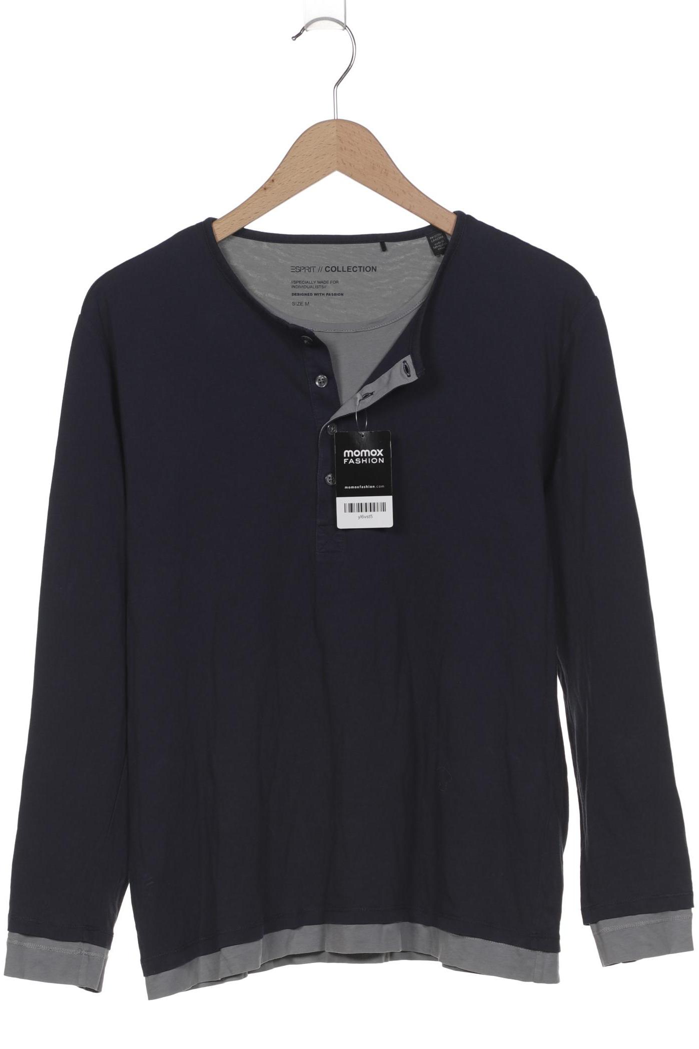 

Esprit Herren Langarmshirt, marineblau, Gr. 48