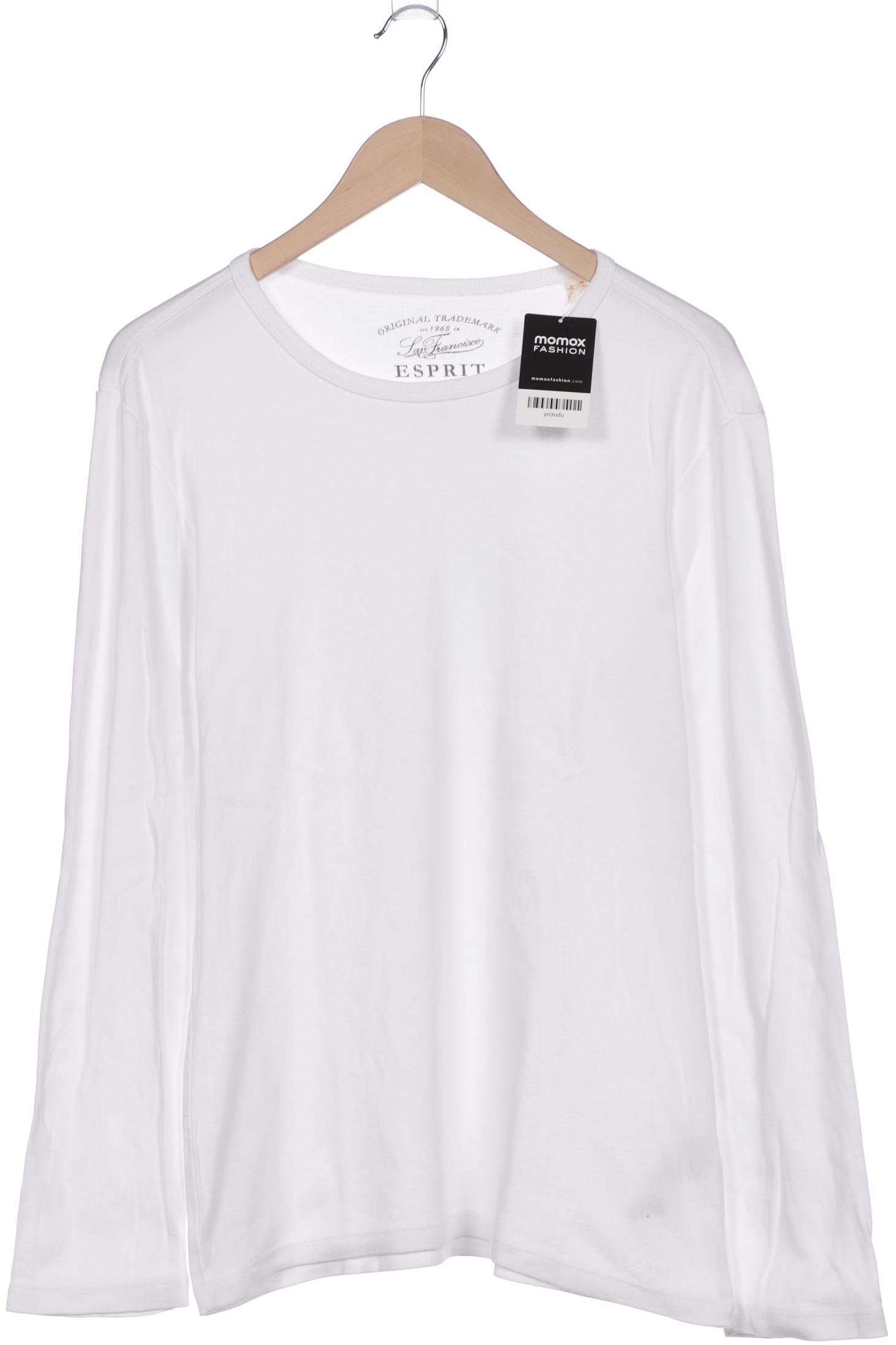 

Esprit Herren Langarmshirt, weiß, Gr. 54