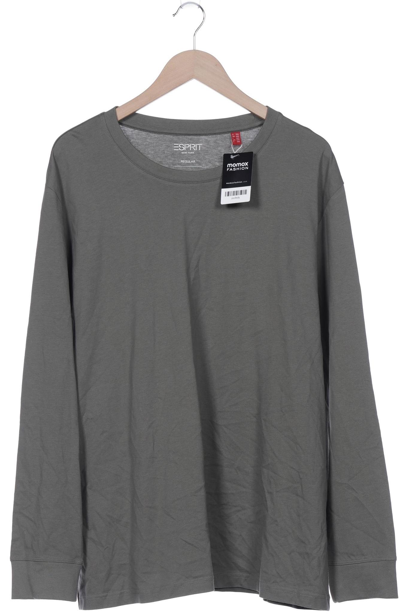 

Esprit Herren Langarmshirt, grün, Gr. 56