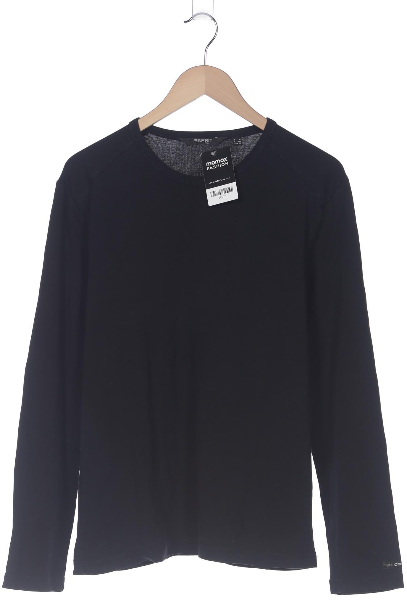 

Esprit Herren Langarmshirt, schwarz, Gr. 54