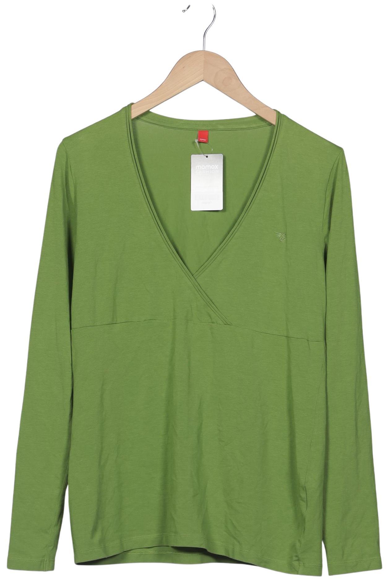 

Esprit Herren Langarmshirt, grün, Gr. 56