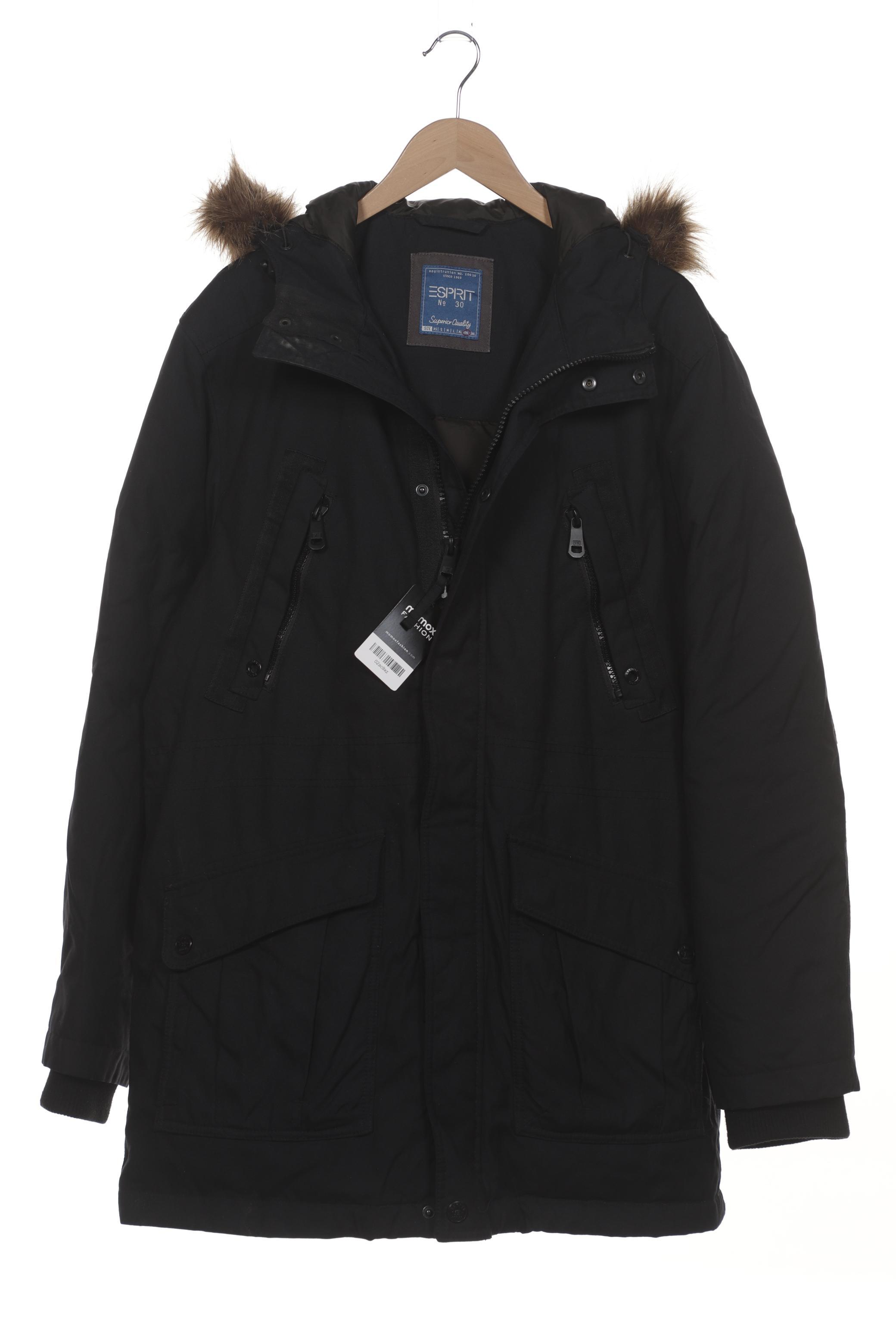 

Esprit Herren Mantel, schwarz, Gr. 56