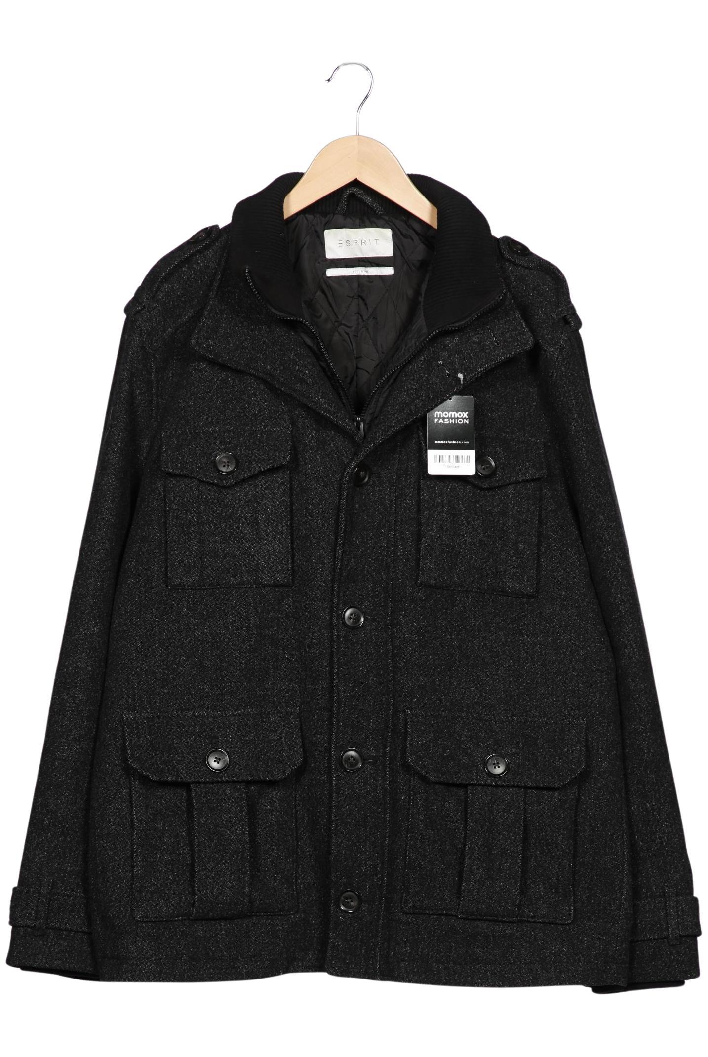 

Esprit Herren Mantel, grau, Gr. 56