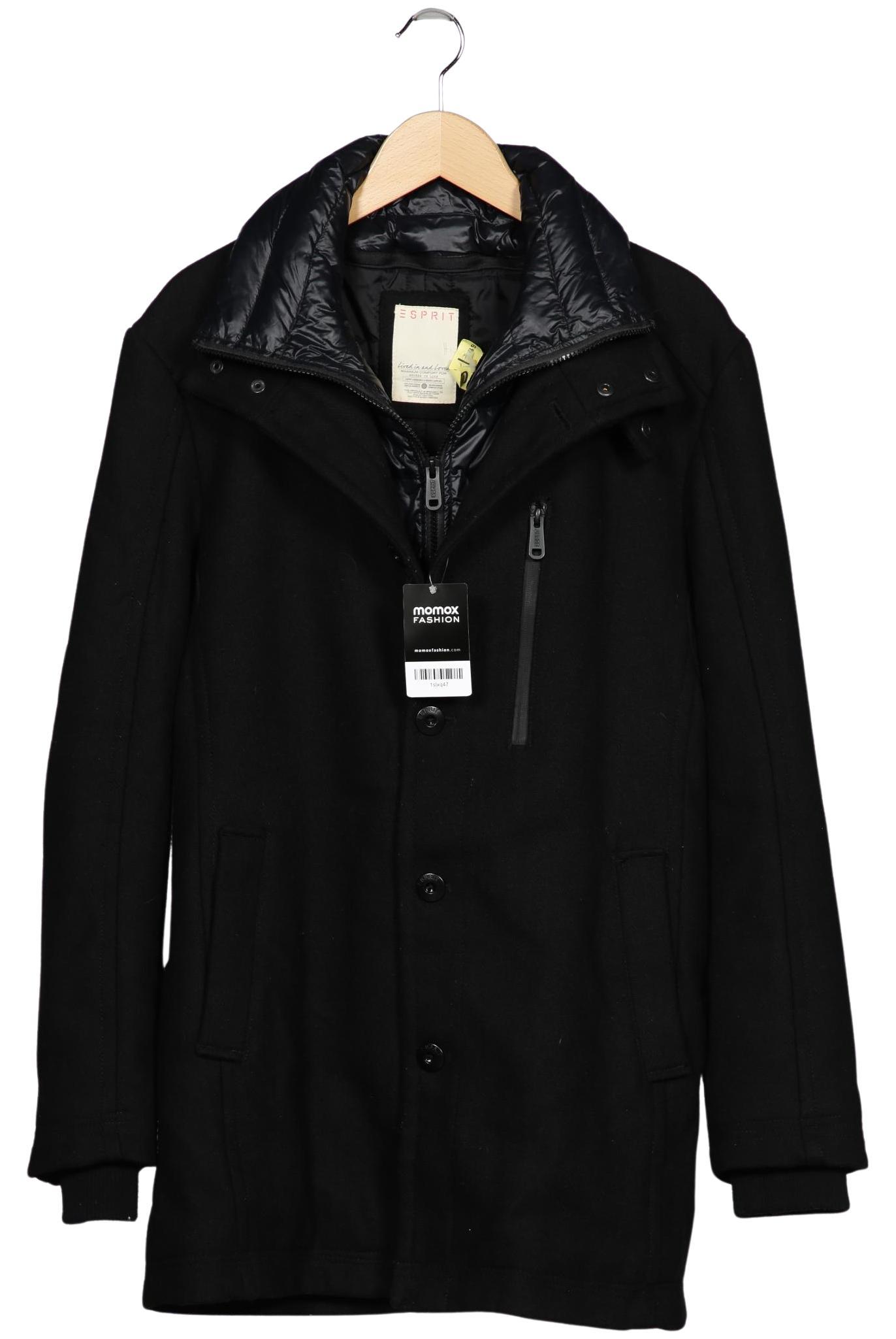 

Esprit Herren Mantel, schwarz, Gr. 48