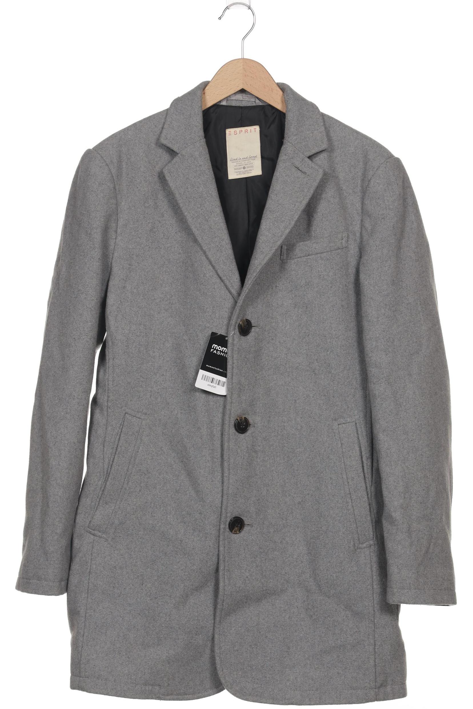 

Esprit Herren Mantel, grau, Gr. 48