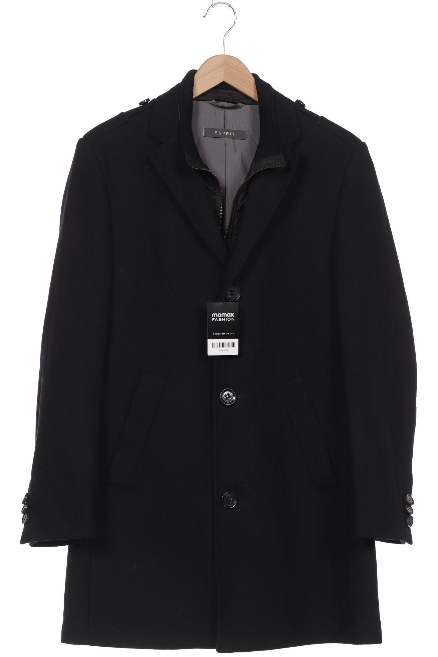 

Esprit Herren Mantel, schwarz, Gr. 48