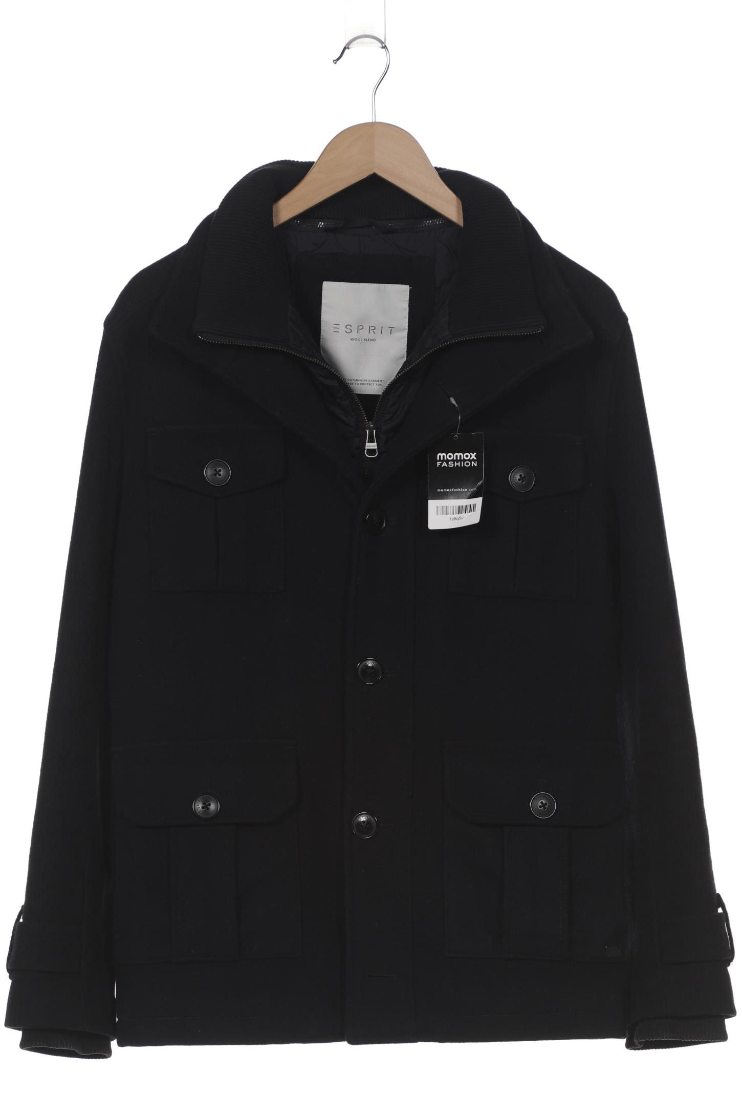 

Esprit Herren Mantel, marineblau, Gr. 48