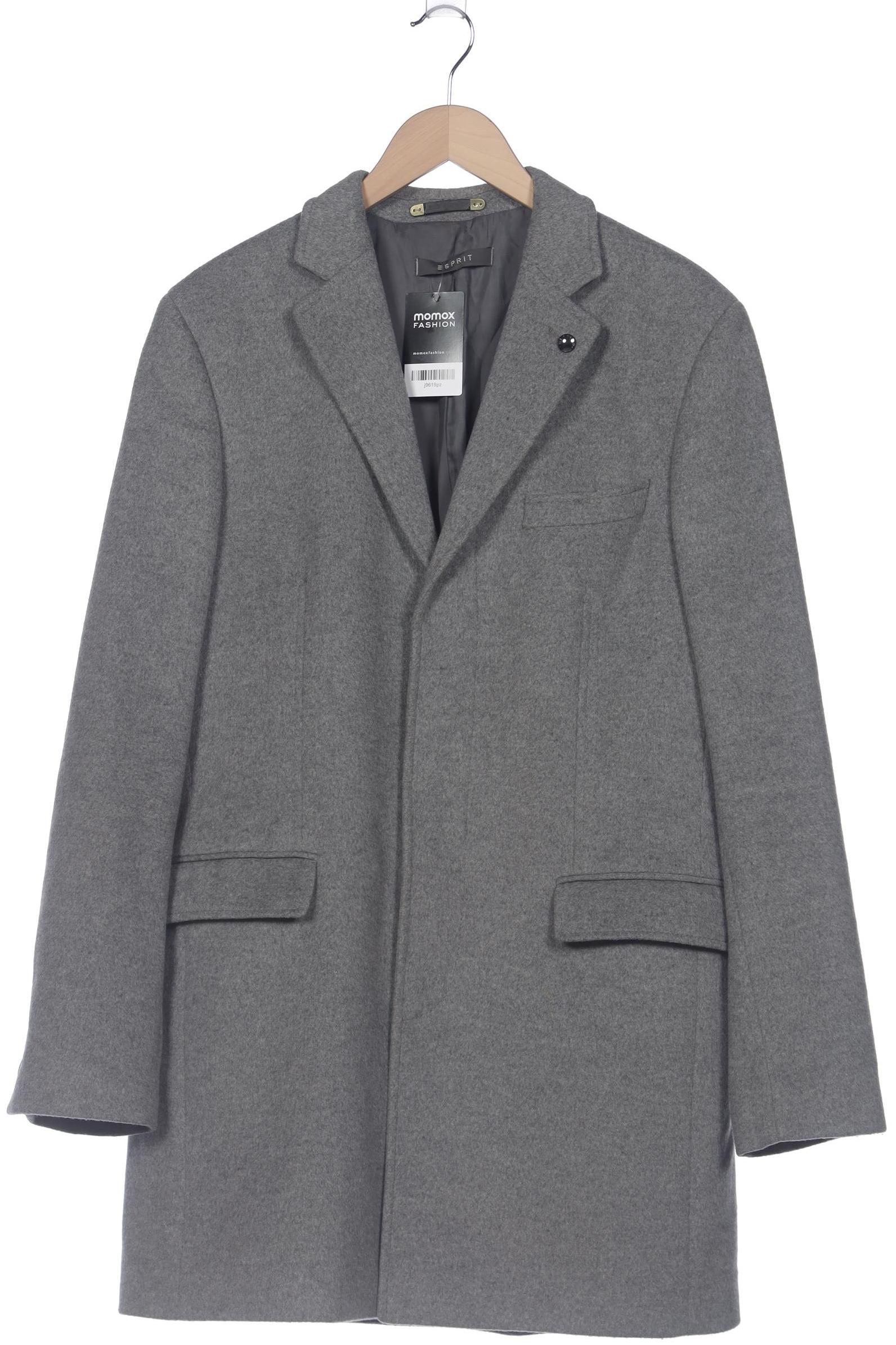 

Esprit Herren Mantel, grau, Gr. 52