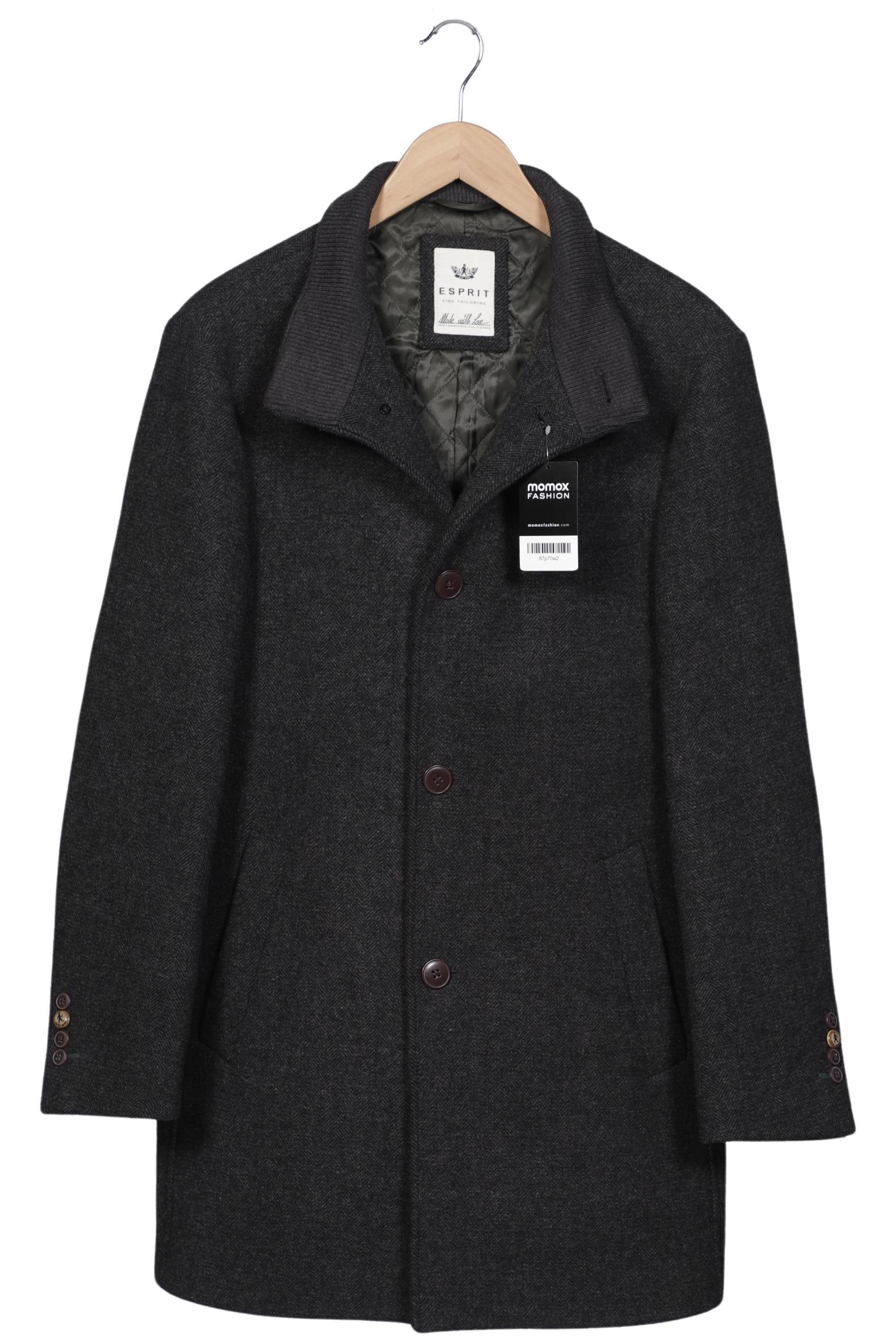 

Esprit Herren Mantel, grau, Gr. 48