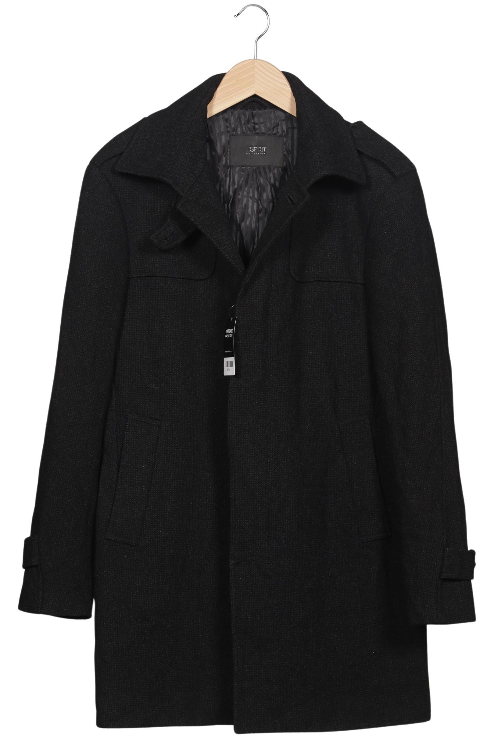 

Esprit Herren Mantel, schwarz, Gr. 52