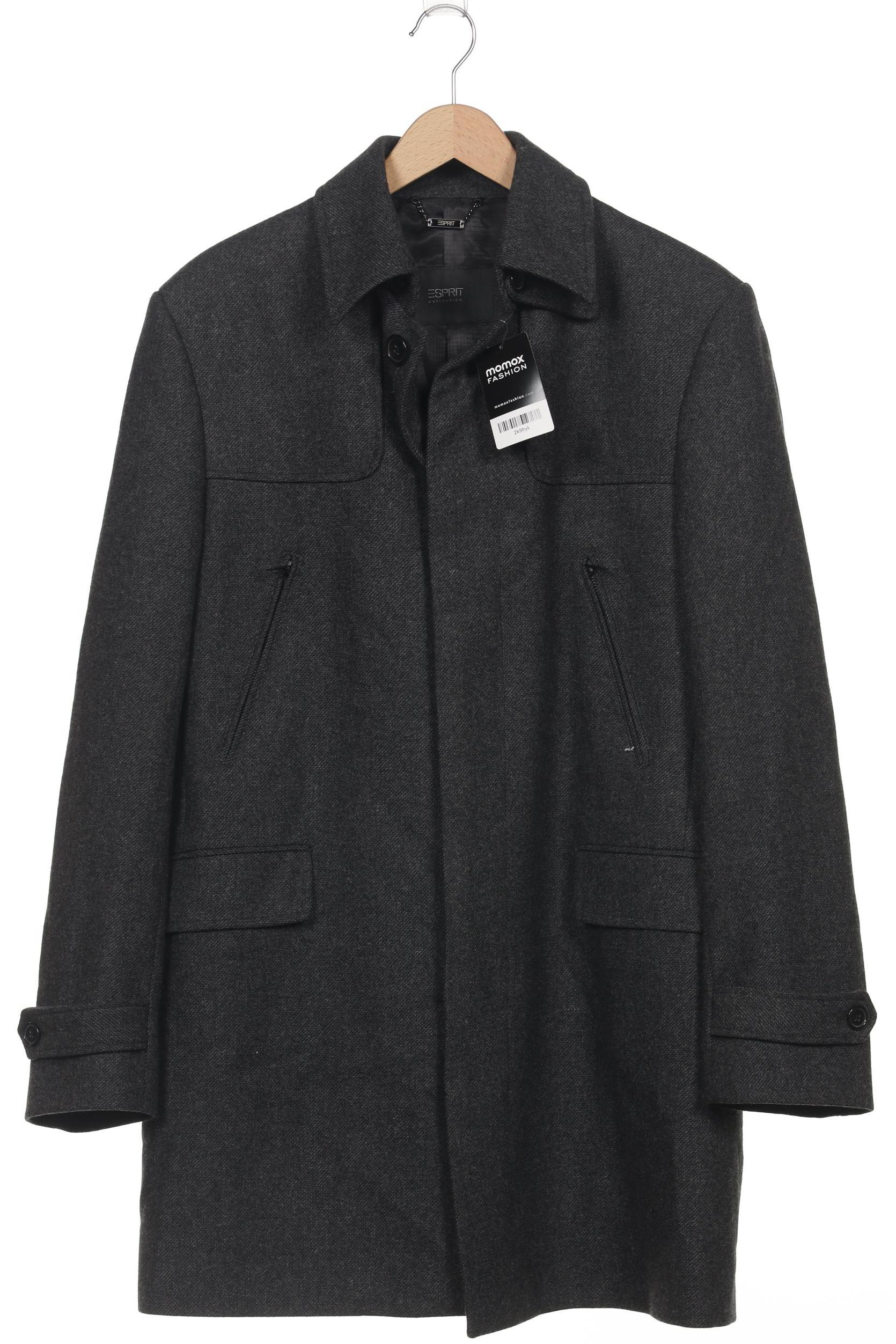

Esprit Herren Mantel, grau, Gr. 52