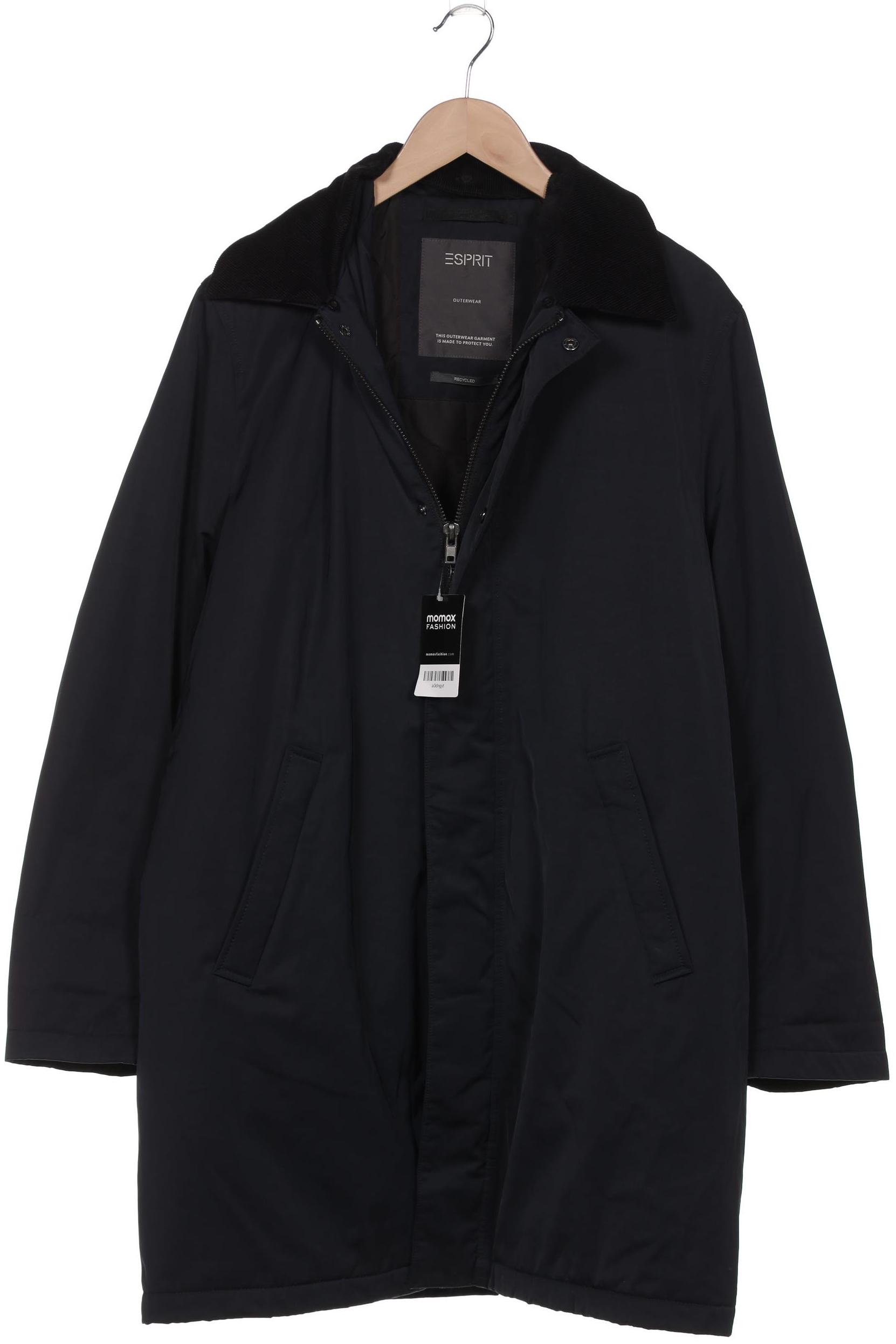 

Esprit Herren Mantel, marineblau, Gr. 52