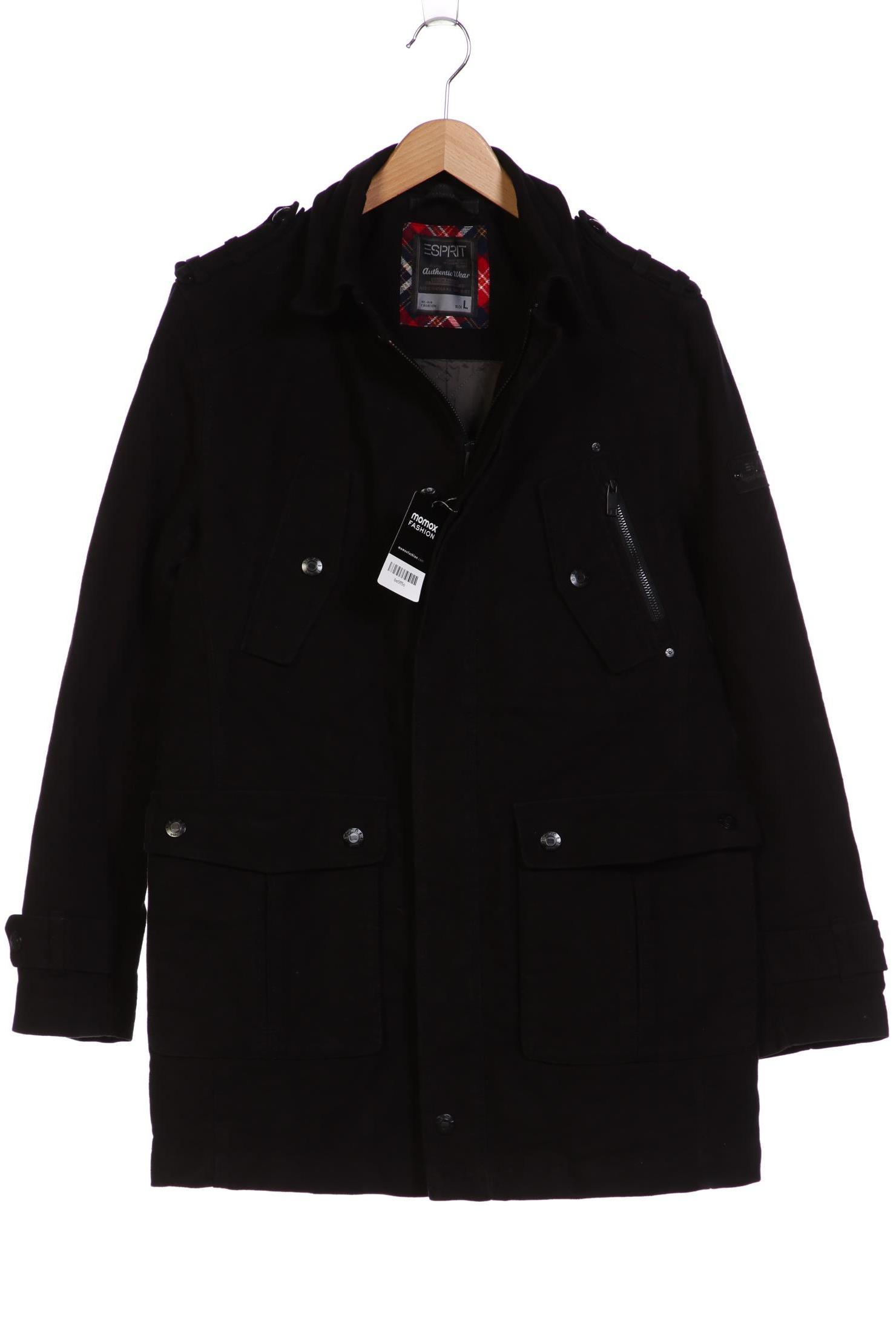 

Esprit Herren Mantel, schwarz, Gr. 52