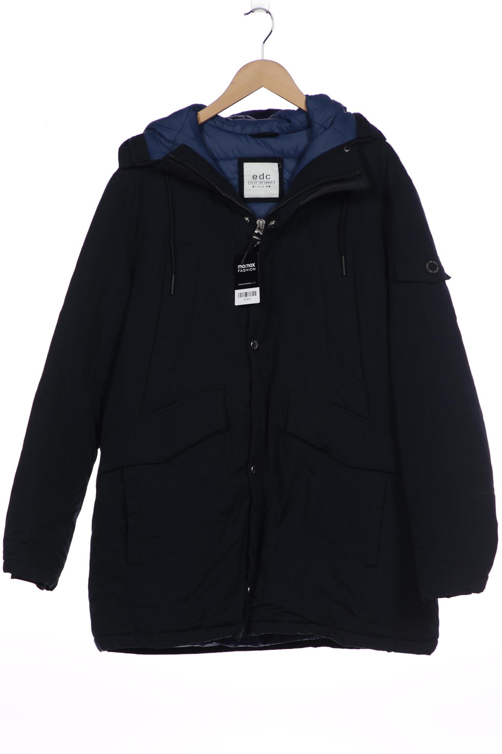 

Esprit Herren Mantel, marineblau, Gr. 56