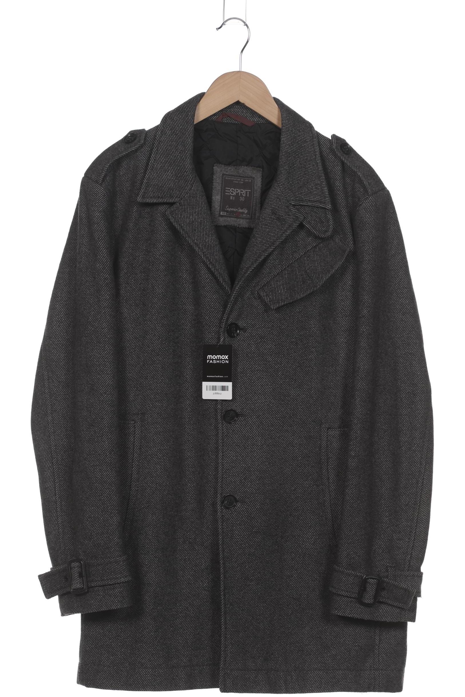 

Esprit Herren Mantel, grau, Gr. 52