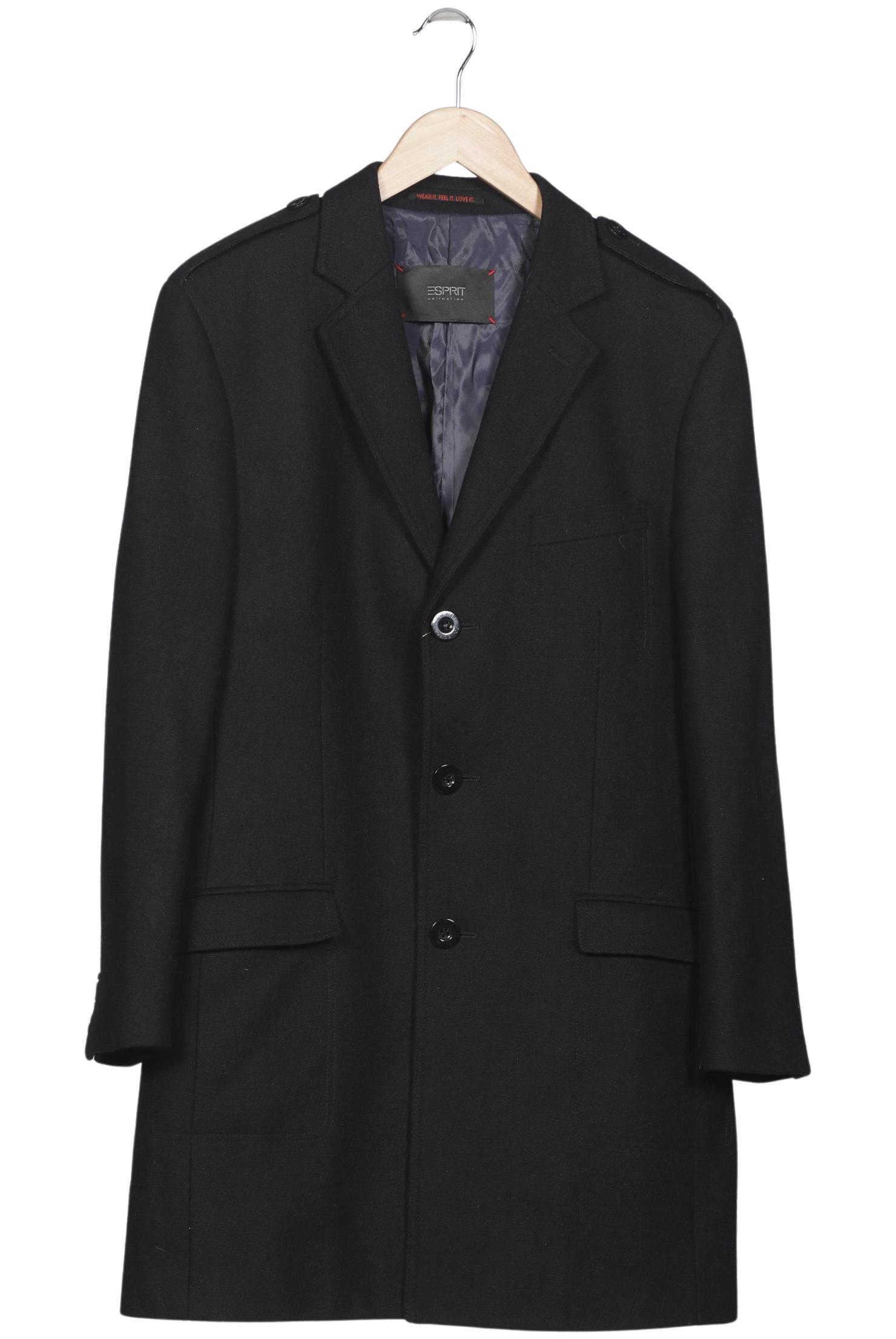 

Esprit Herren Mantel, schwarz, Gr. 52