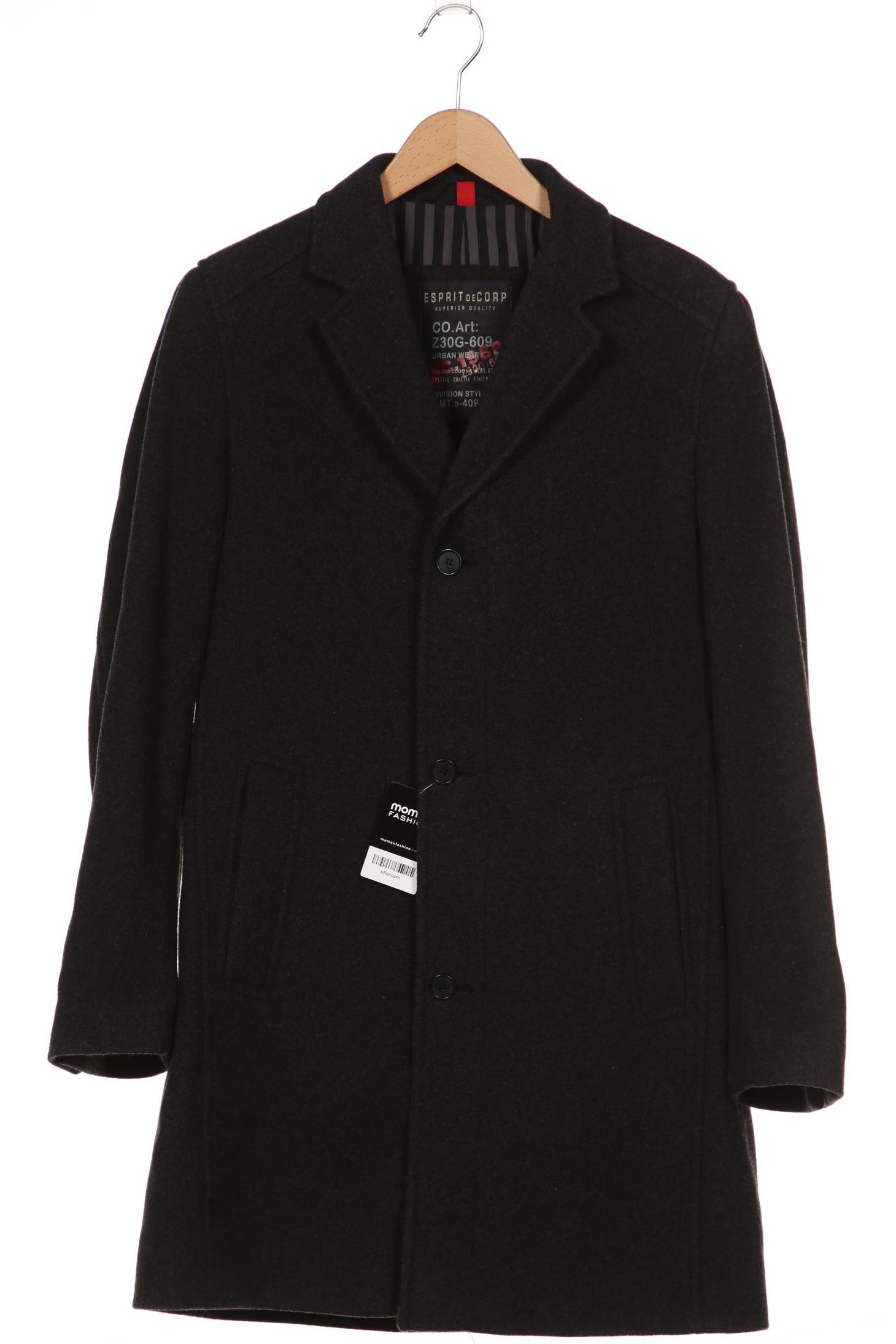 

Esprit Herren Mantel, grau, Gr. 52