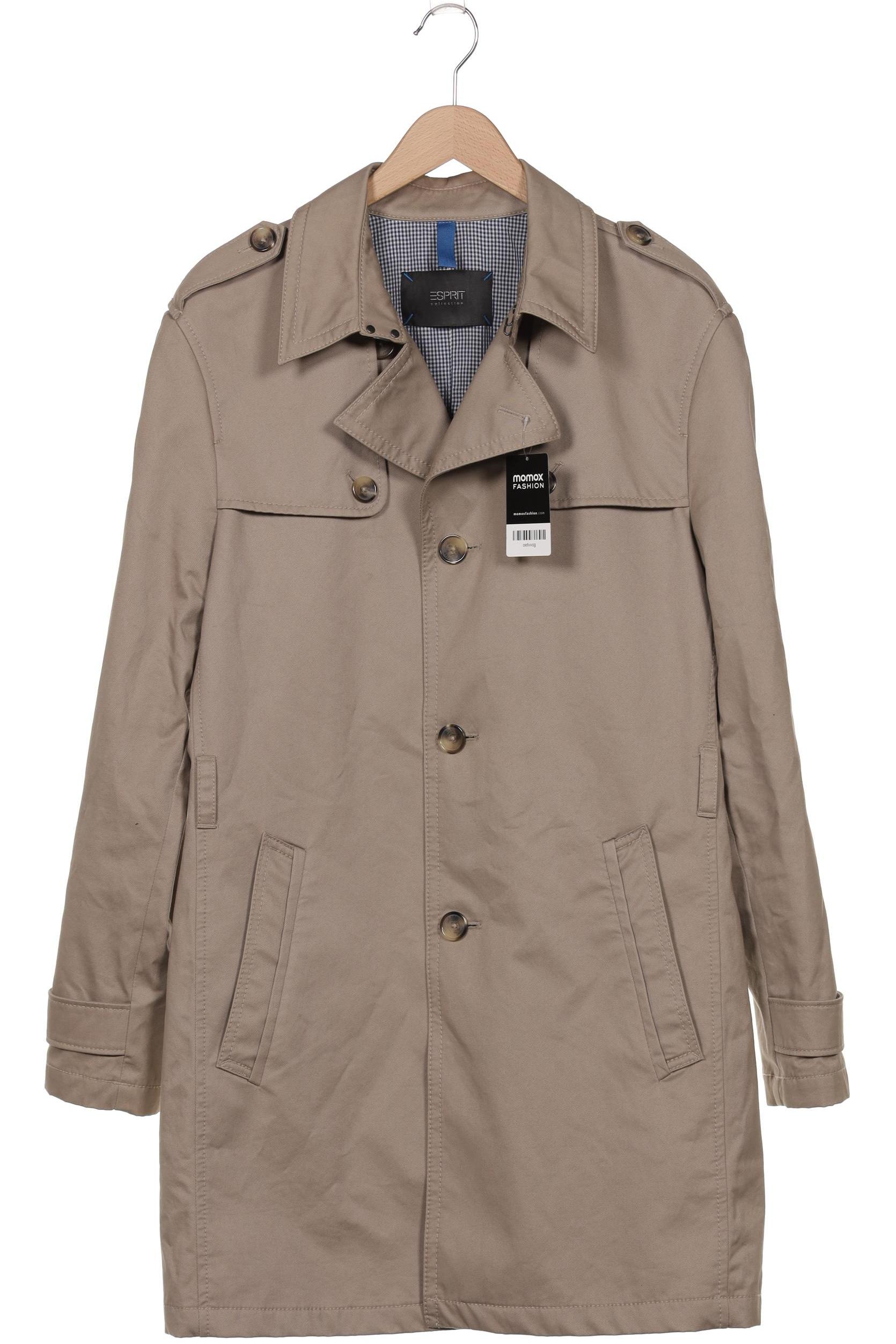 

Esprit Herren Mantel, beige, Gr. 52